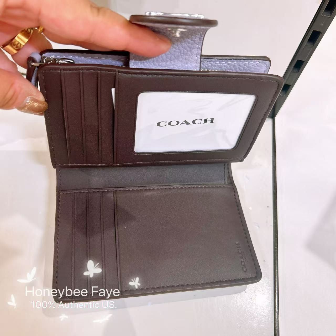 Coach Medium Corner Zip Wallet CBO41 Size ONE SIZE - 3 Thumbnail
