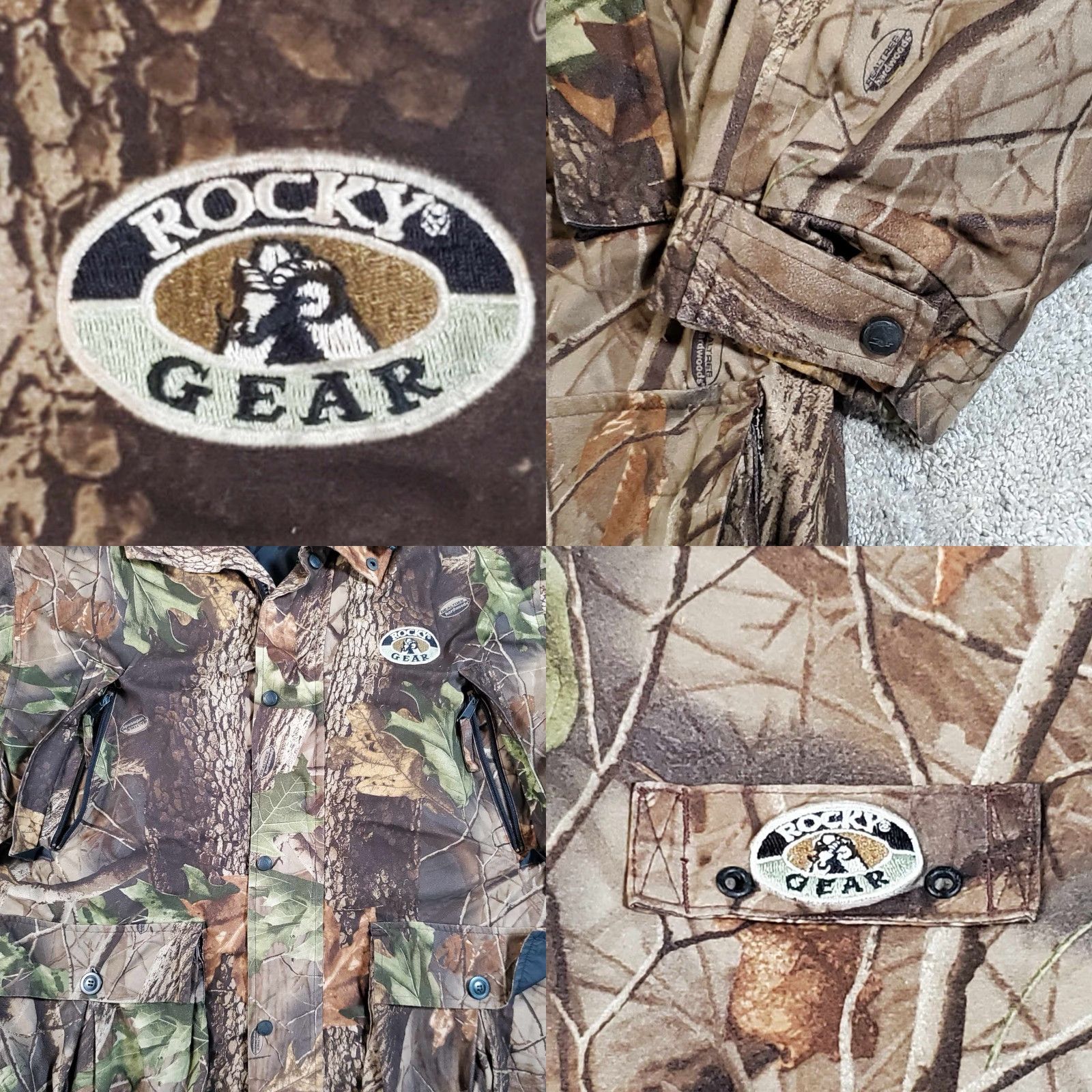 Vintage VINTAGE Rocky Gear High End Camouflage Hunting Shirt Men’s XL Camo Pockets Rare Size US XL / EU 56 / 4 - 8 Thumbnail