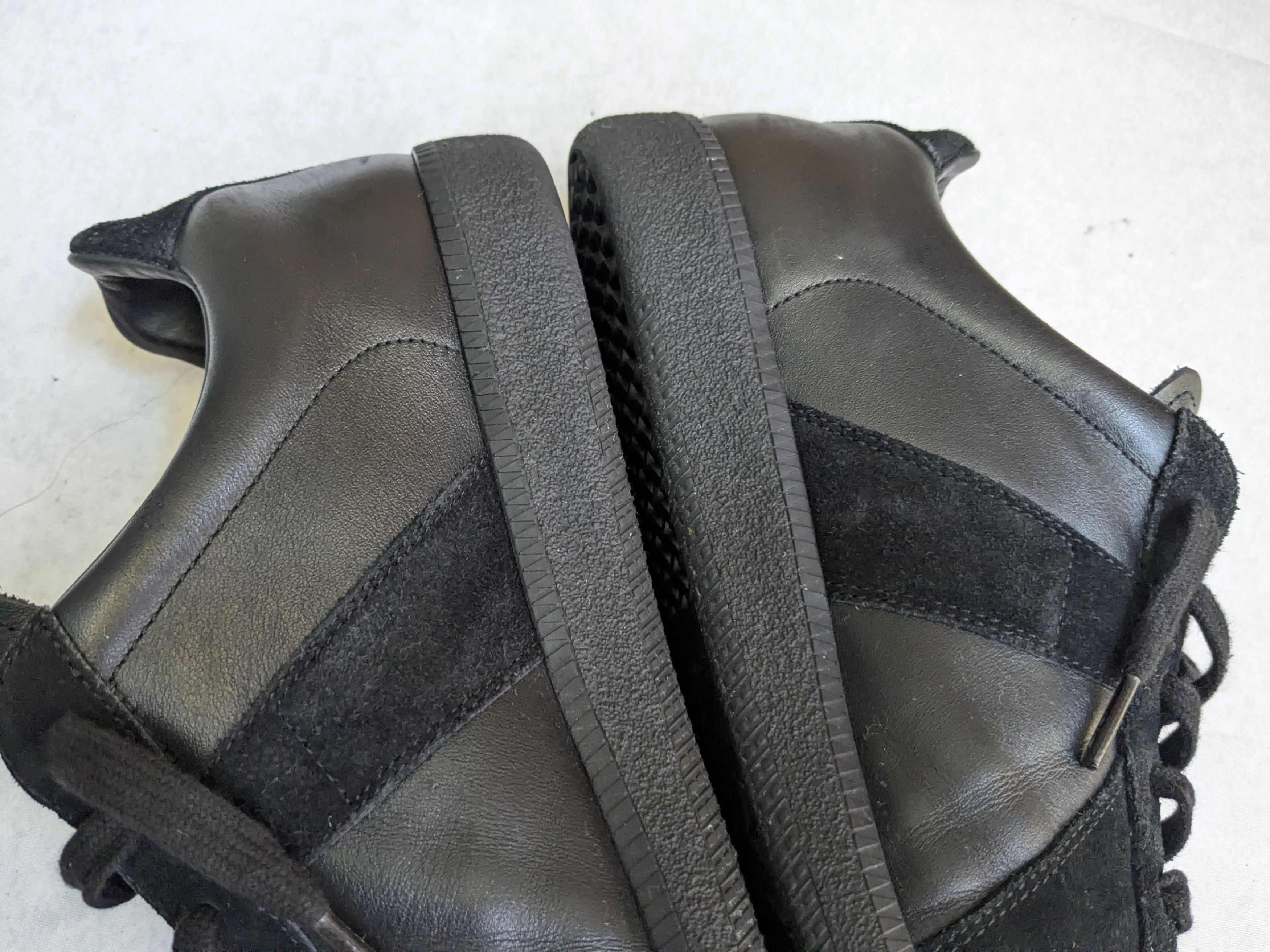 Maison Margiela Maison Margiela Replica GAT Black 12 45 Low Tops Size US 12 / EU 45 - 12 Thumbnail