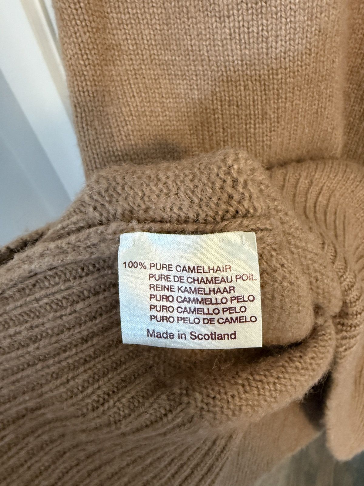 J. Press J. Press Camelhair Sweater Size US L / EU 52-54 / 3 - 4 Thumbnail