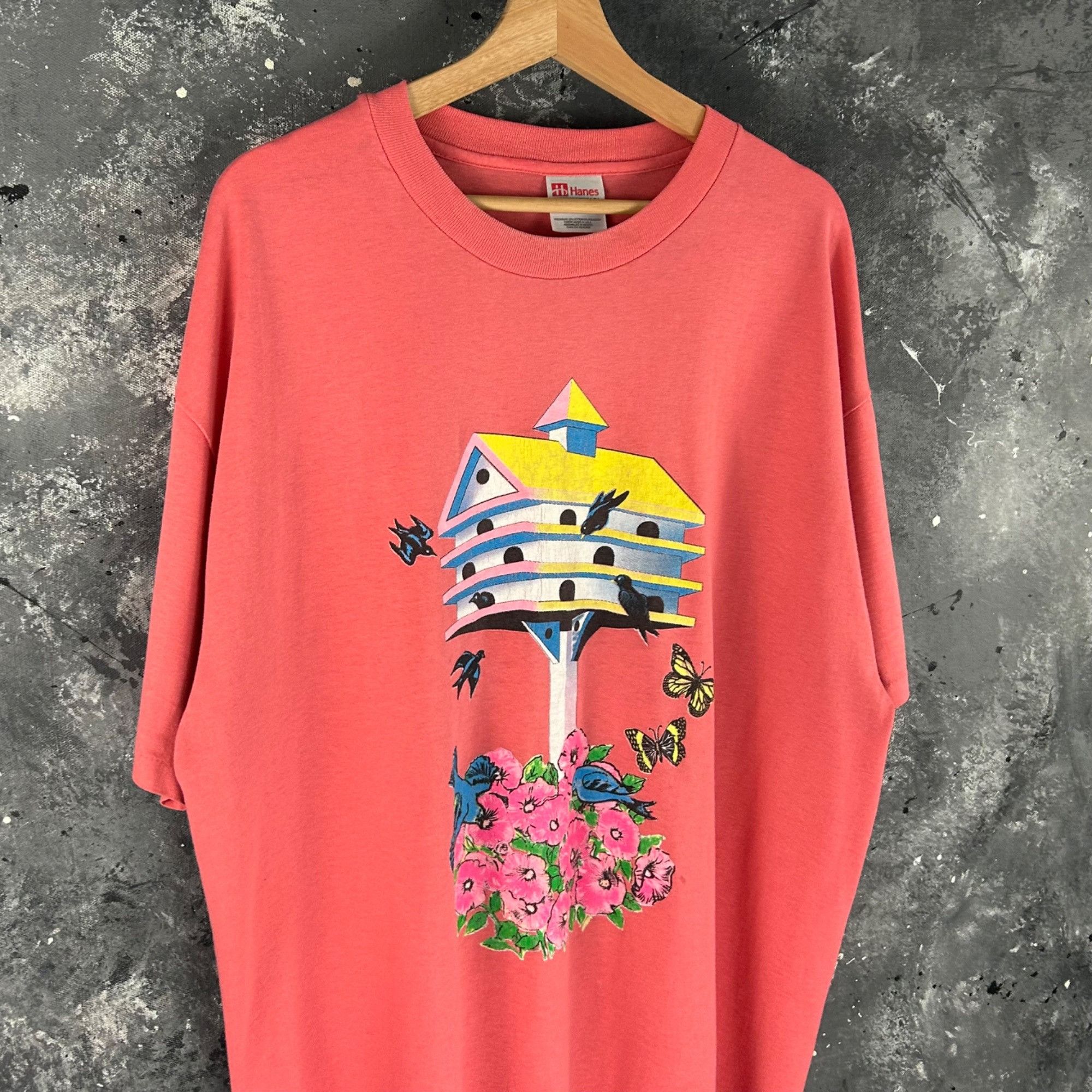 Vintage Vintage 1990’s Birdhouse nature shirt Size US XL / EU 56 / 4 - 2 Thumbnail
