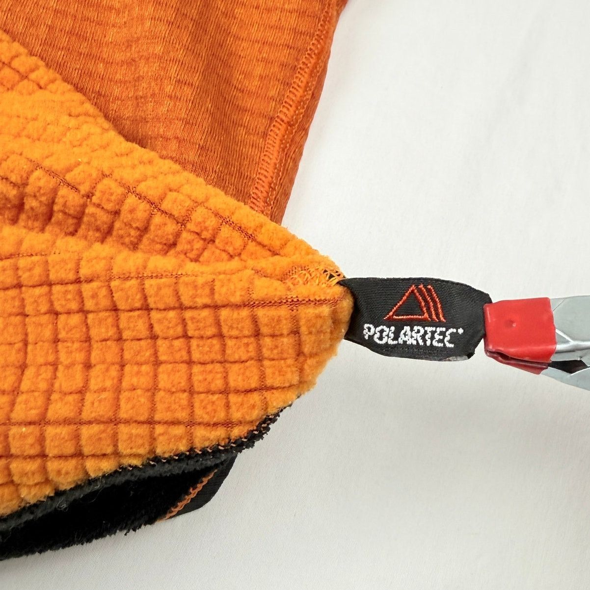 Patagonia Vintage Patagonia R1 Pullover Fleece Orange Polartec Grid Size US M / EU 48-50 / 2 - 7 Thumbnail
