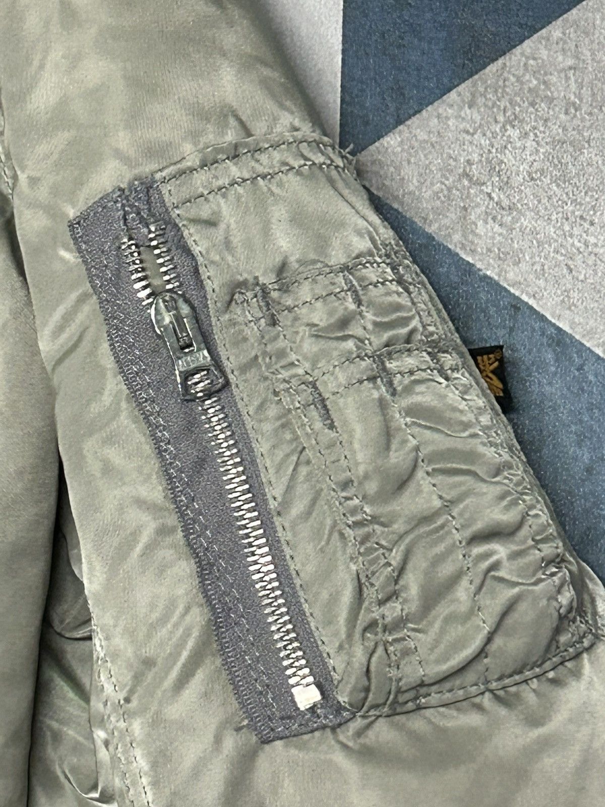Alpha Industries × Vintage 🔥🔥🔥🔥🔥 Vintage ALPHA INDUSTRIES MA-1 BOMBER JACKET RIVERSIBLE Size US M / EU 48-50 / 2 - 6 Thumbnail