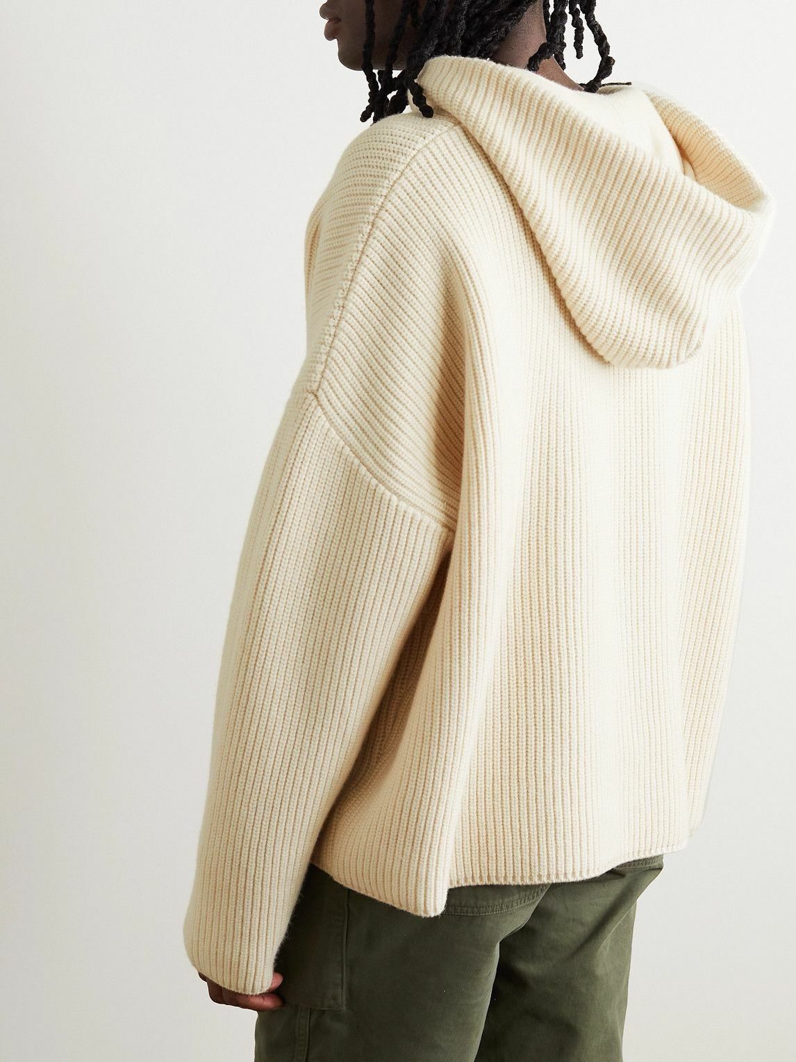 John Elliott JOHN ELLIOTT DAKOTA KNIT PONCHO HOODIE - M Size US M / EU 48-50 / 2 - 3 Thumbnail