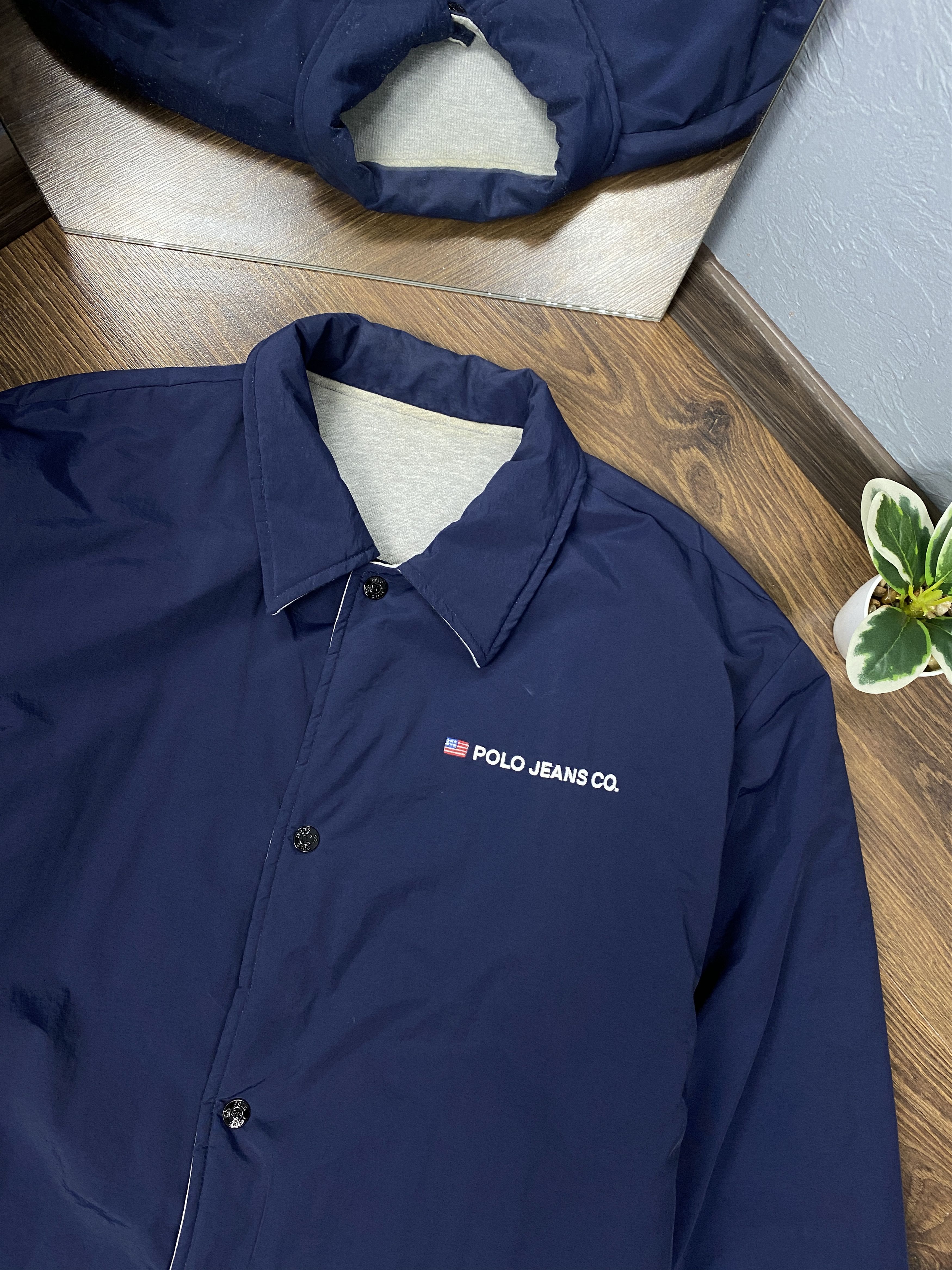 Polo Ralph Lauren × Ralph Lauren × Vintage Polo Jeans Co. Ralph Lauren vintage nylon reversible jacket Size US L / EU 52-54 / 3 - 2 Thumbnail