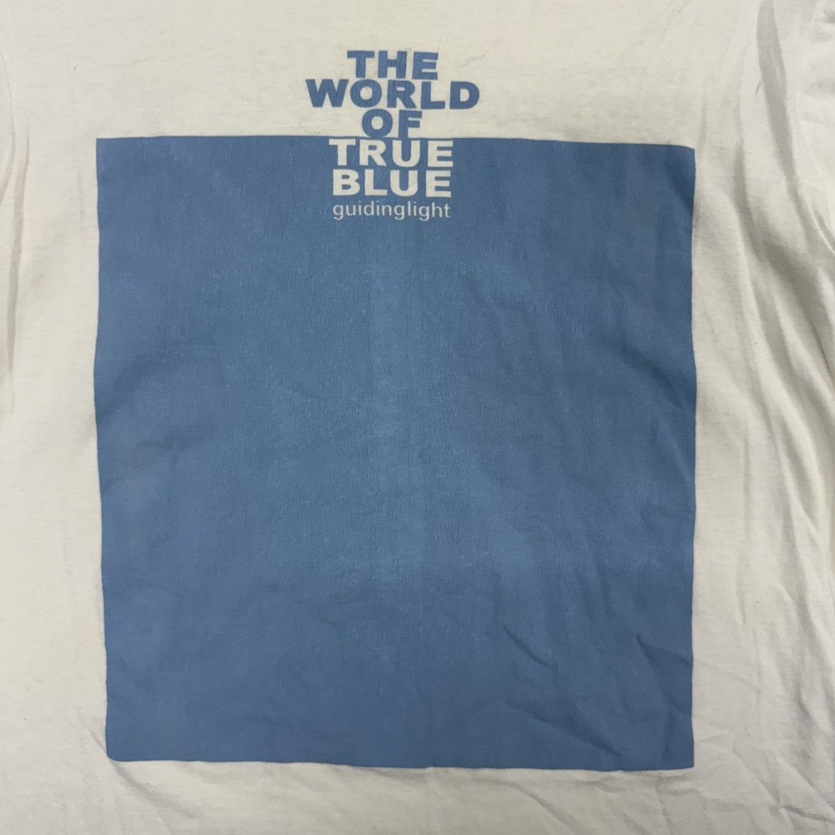 Earthling Vintage The World Of True Blue Guiding Light Tee Size US M / EU 48-50 / 2 - 2 Thumbnail