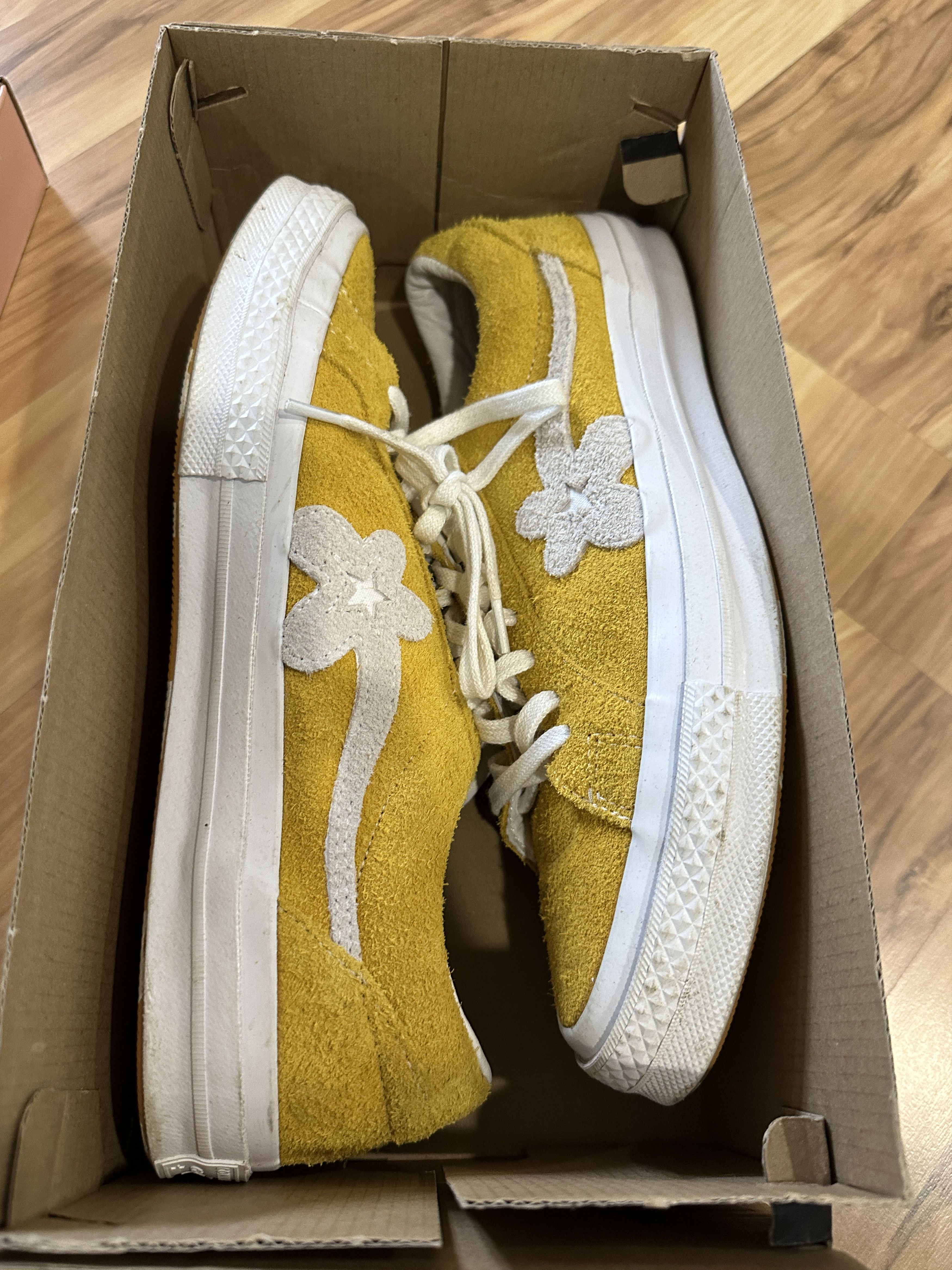 Converse × Golf le Fleur Converse Golf Le Fleur Yellow Size US 9 / EU 42 - 5 Thumbnail