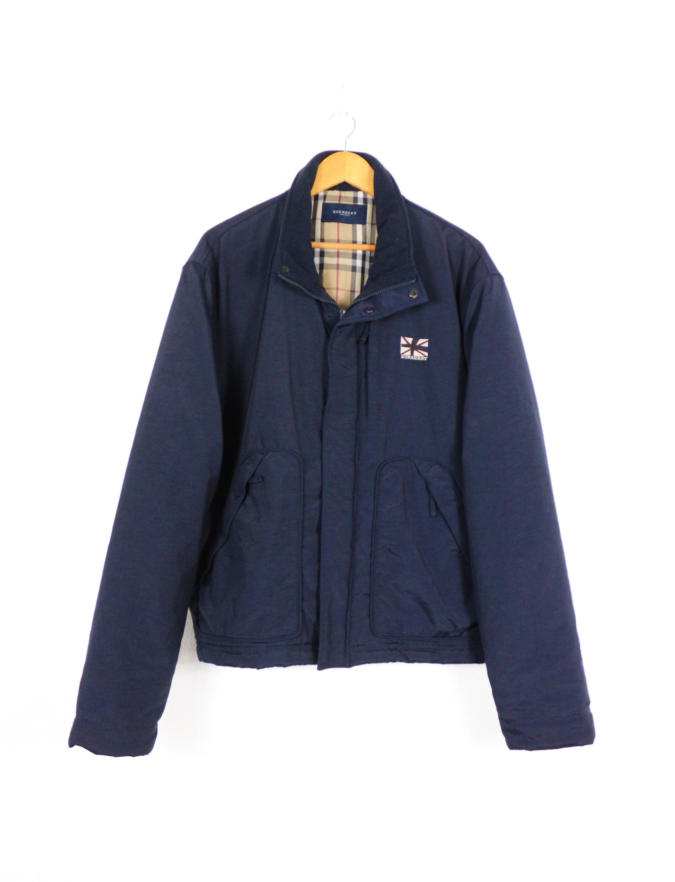 Burberry Burberry London Logo Flag Marine Sailor Navy Jacket Size US M / EU 48-50 / 2 - 1 Thumbnail