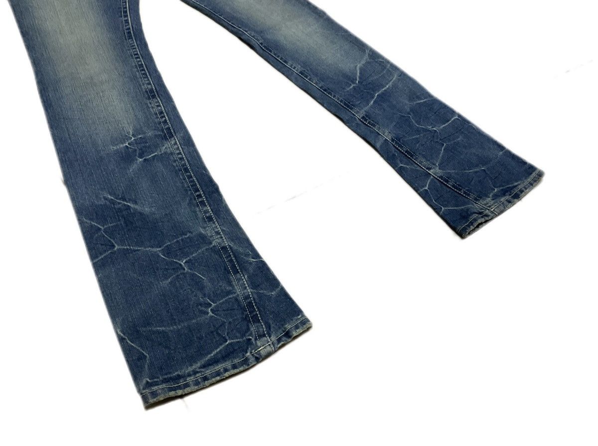 Hysteric Glamour × If Six Was Nine × Japanese Brand 🔥Sick Y2K Rock Wood Rivet Flared Denim LGB Size US 30 / EU 46 - 5 Thumbnail