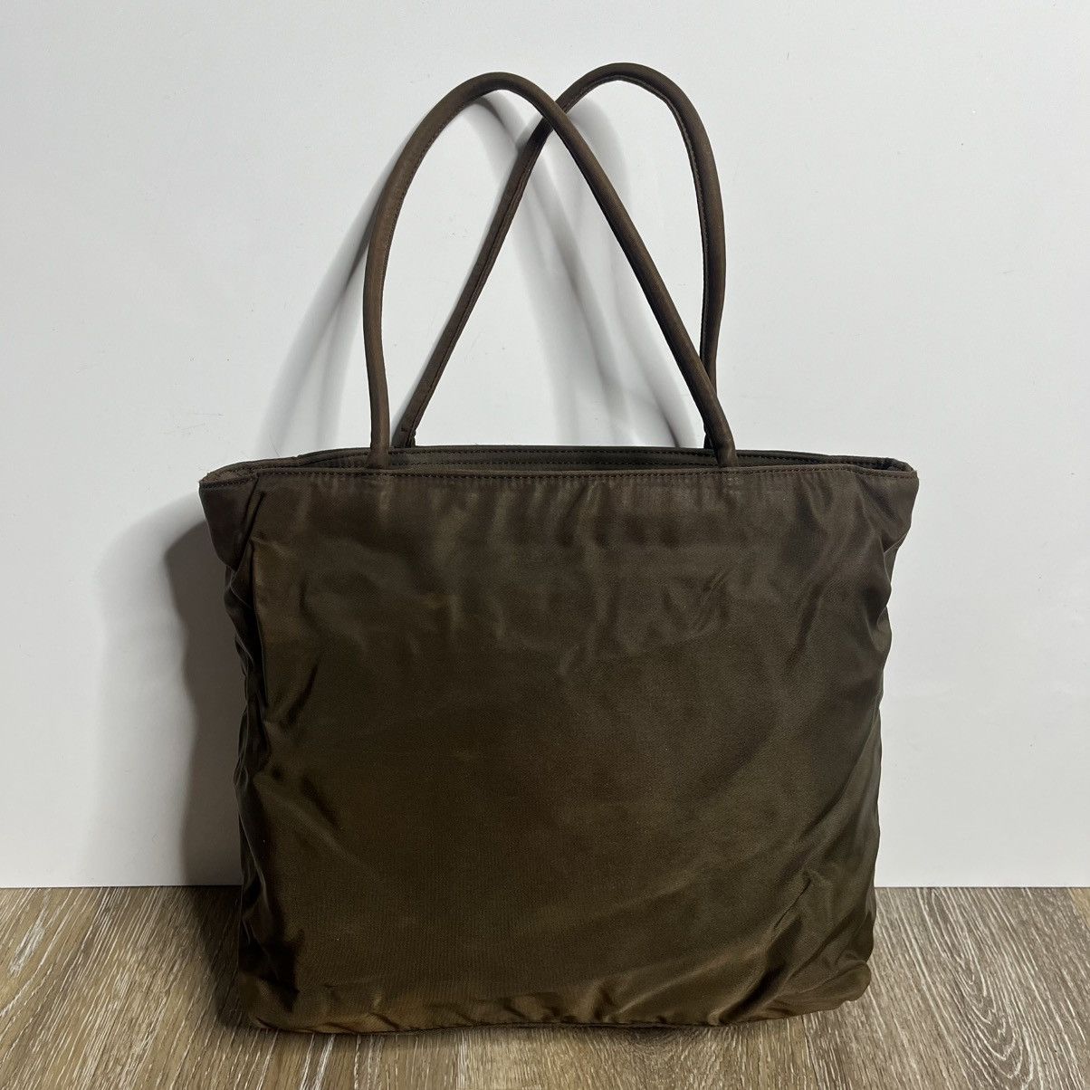 Prada vintage brown prada nylon bag Size ONE SIZE - 2 Thumbnail