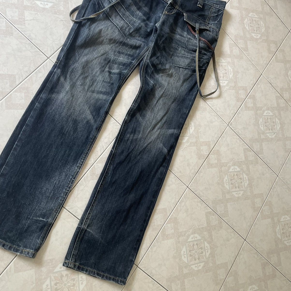 PPFM Ppfm Bondage Denim pants 🍒 Size US 34 / EU 50 - 2 Thumbnail
