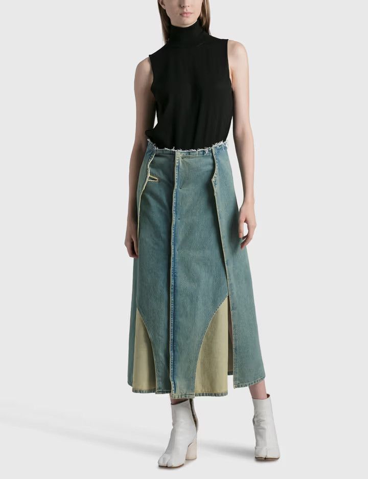 Maison Margiela o1y0625 Turtleneck Sleeveless Sweater in Black Size S / US 4 / IT 40 - 4 Thumbnail