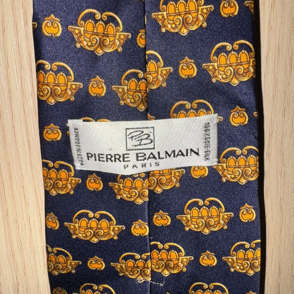 Balmain Balmain hand made silk tie Size ONE SIZE - 1 Thumbnail