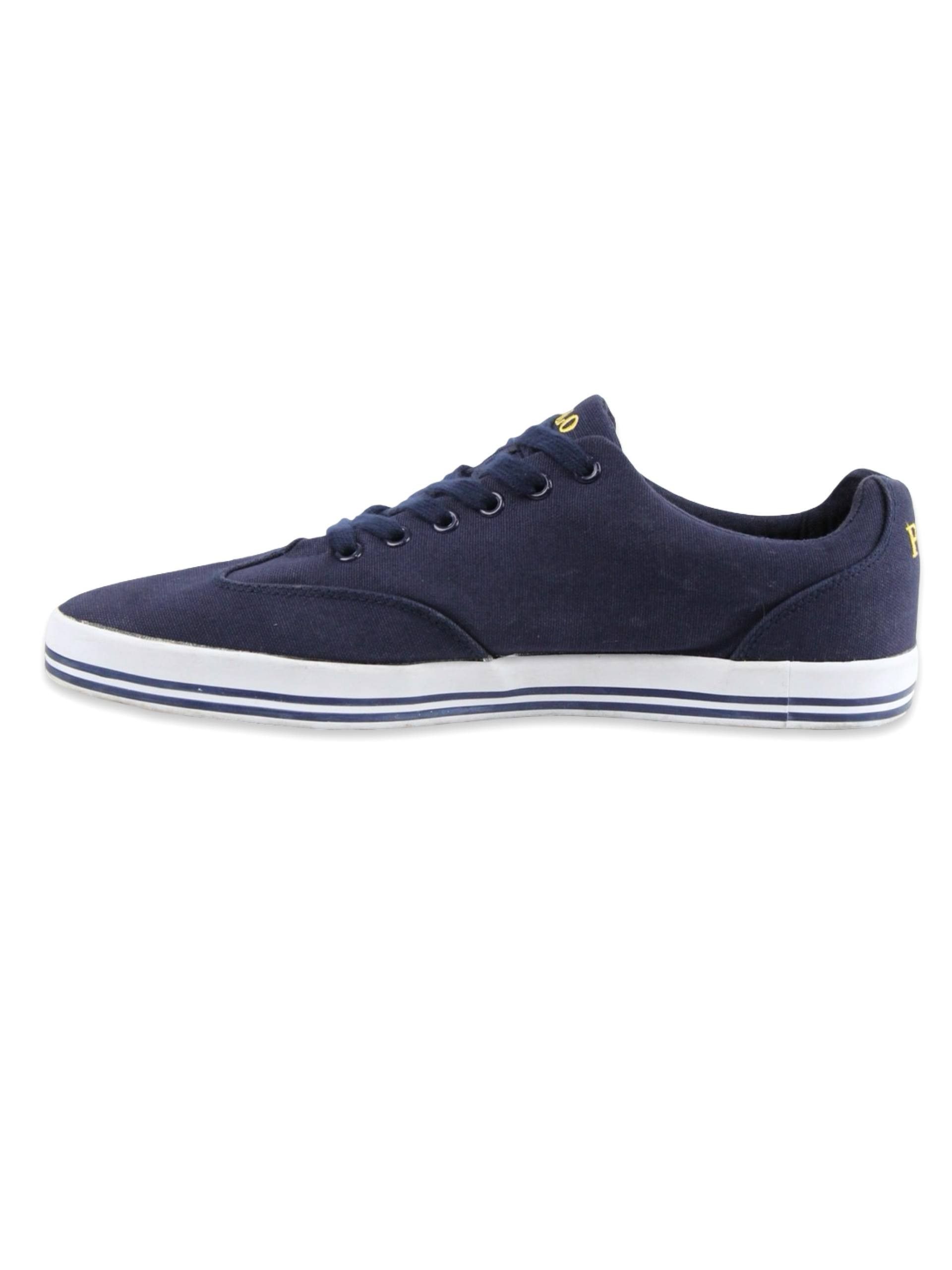 Polo Ralph Lauren POLO RALPH LAUREN Blue canvas sneakers Size US 12 / EU 45 - 2 Thumbnail