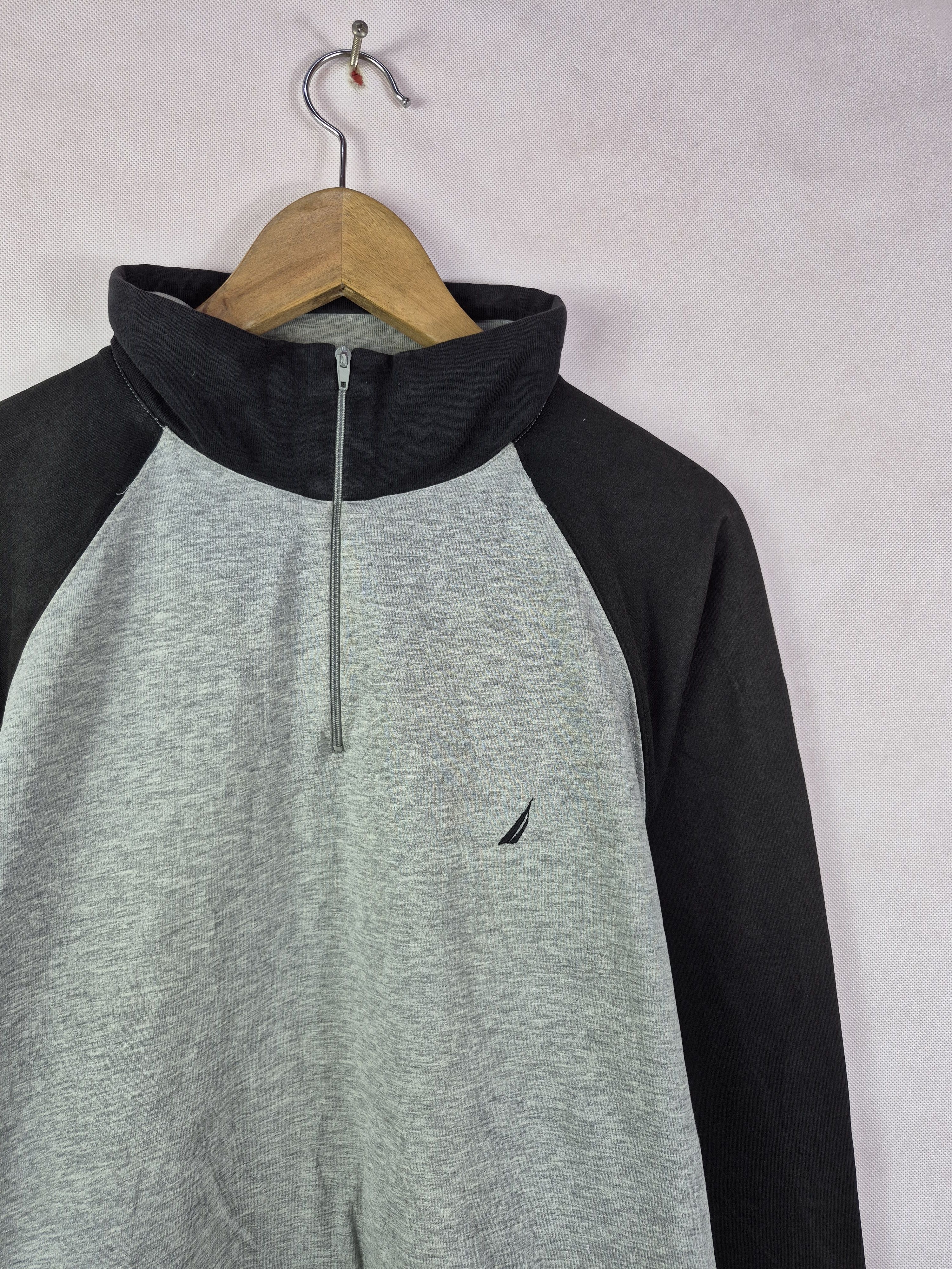 Nautica 🔥 Nautica Half Zipper Sweater Classic Logo Size US L / EU 52-54 / 3 - 2 Thumbnail