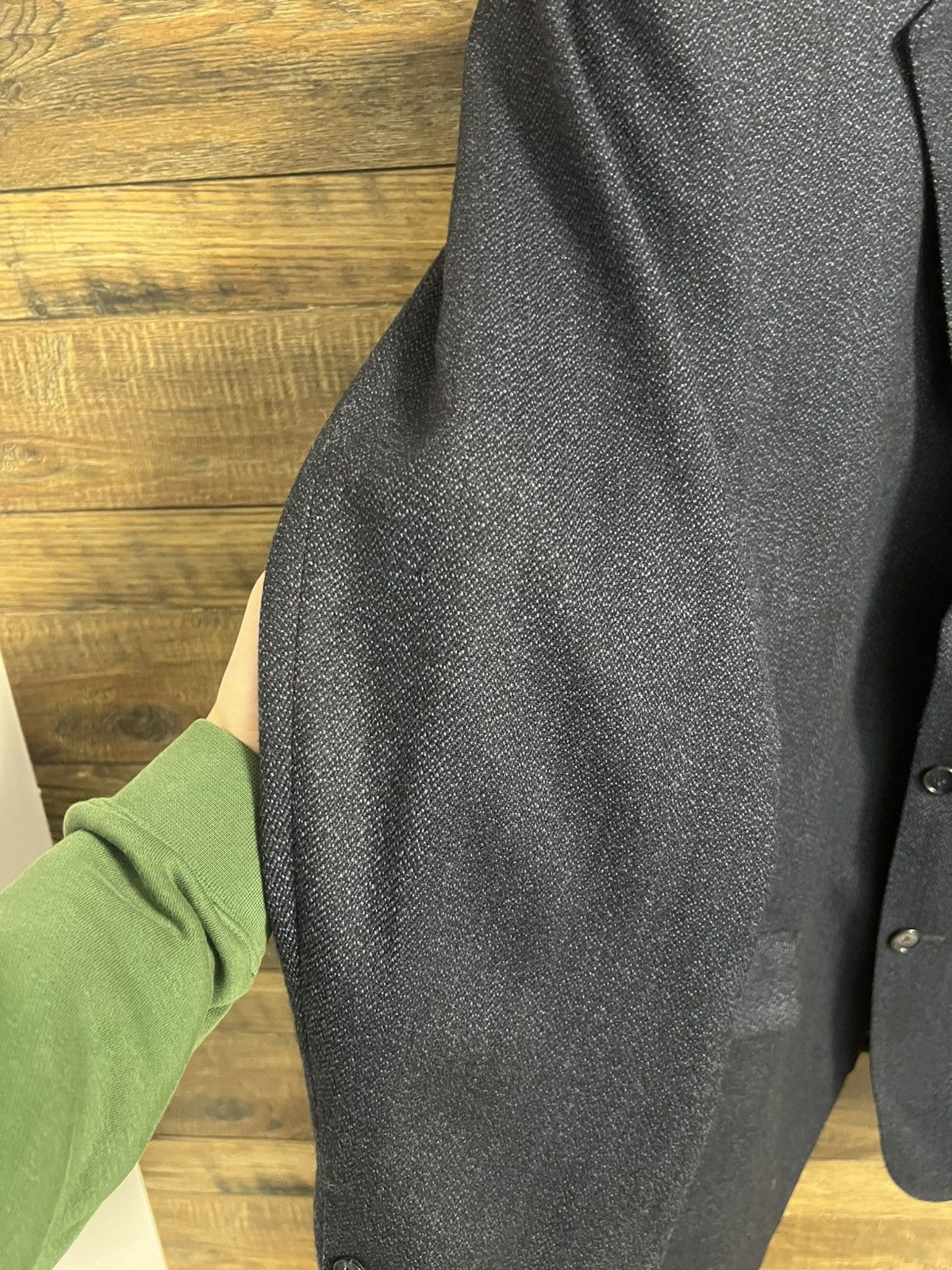 Burberry BURBERRY Vintage Jacket Coat Blazer Wool Viscose Size 52R - 10 Thumbnail