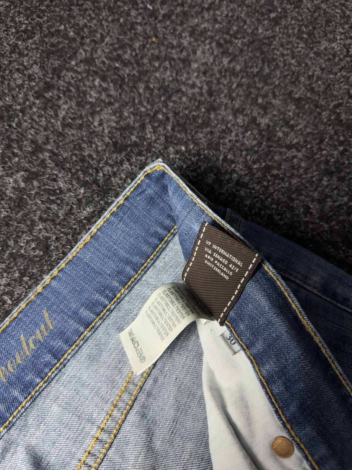 7 For All Mankind 7 For All Mankind Bootcut Wide Leg Vintage Blue Denim Jeans Size 30" / US 8 / IT 44 - 9 Thumbnail
