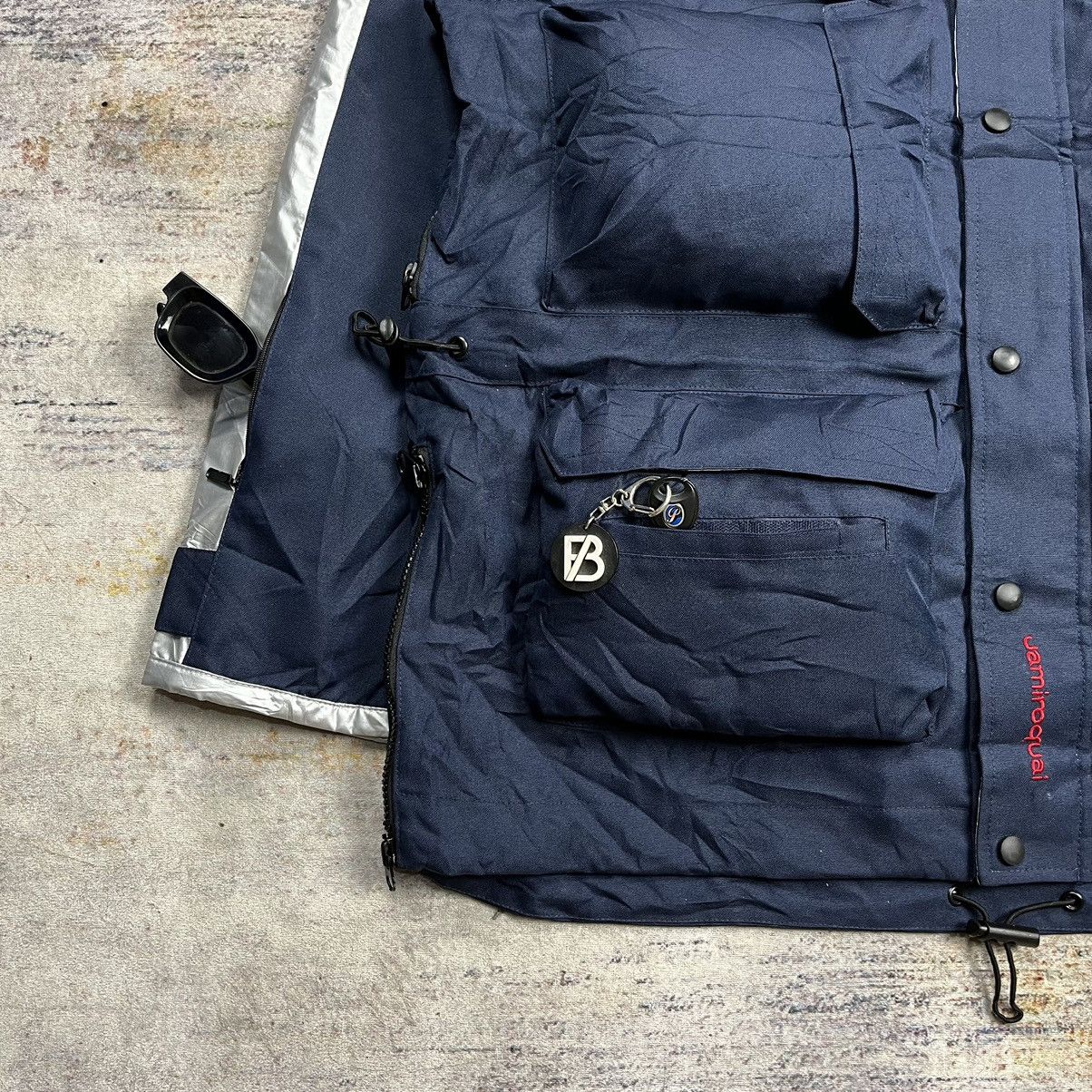 Band Tees × Levi's 90s Vintage 1999 Jamiroquai x Levi’s Technical Cargo Jacket Size US L / EU 52-54 / 3 - 7 Thumbnail