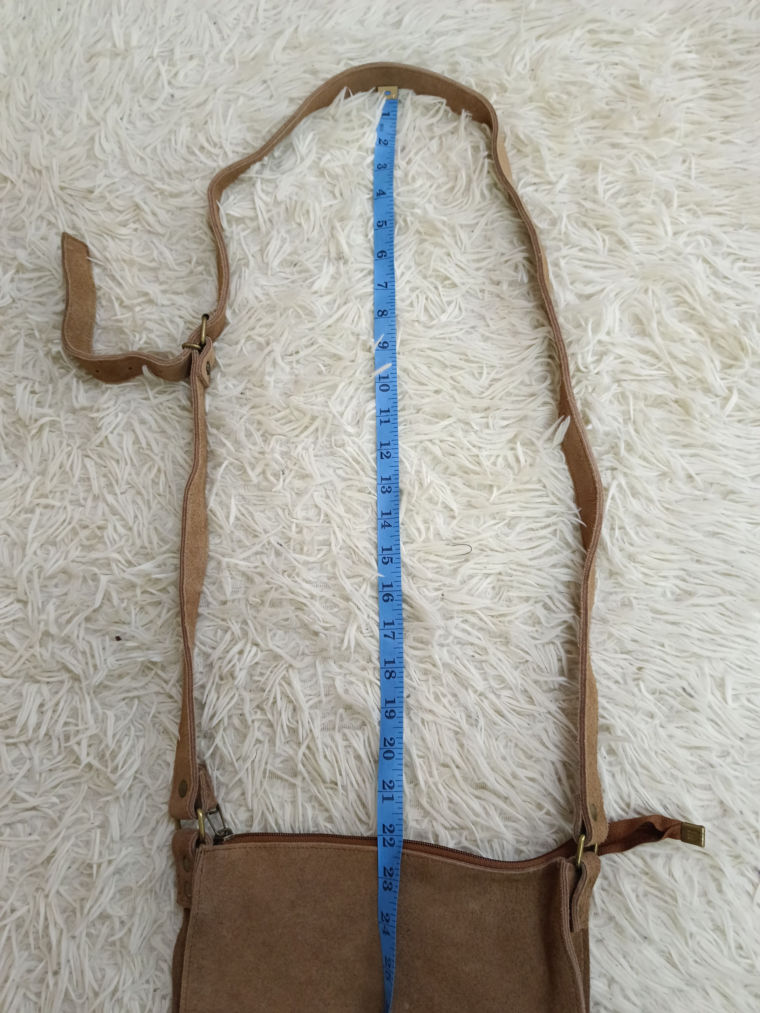 Leather SHIN&COMPANY SUEDE LEATHER CROSSBODY Size ONE SIZE - 5 Thumbnail
