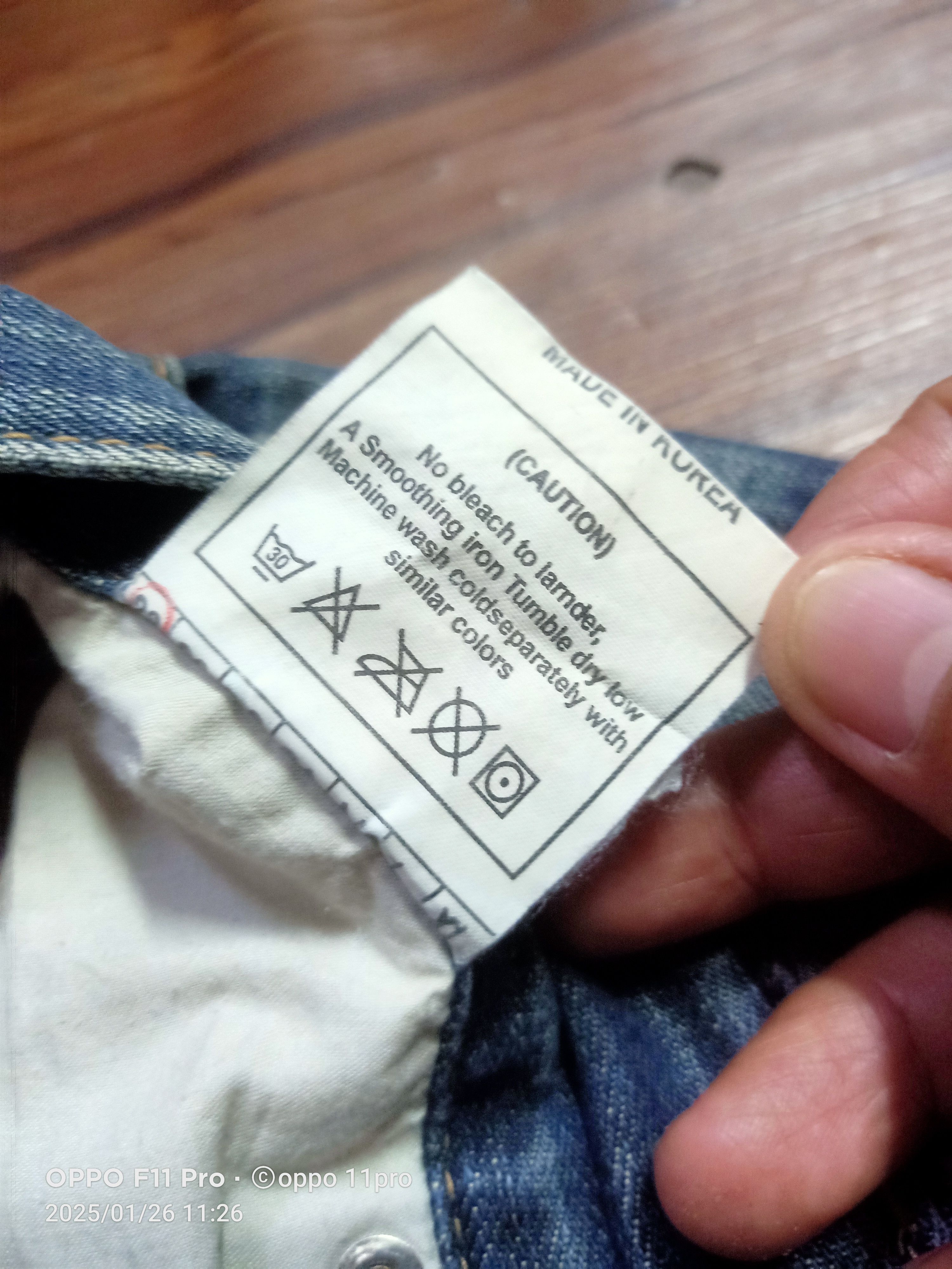 If Six Was Nine × Japanese Brand Robbie William Tour Denim Dc&Ac Denim Flare Size US 31 - 7 Thumbnail