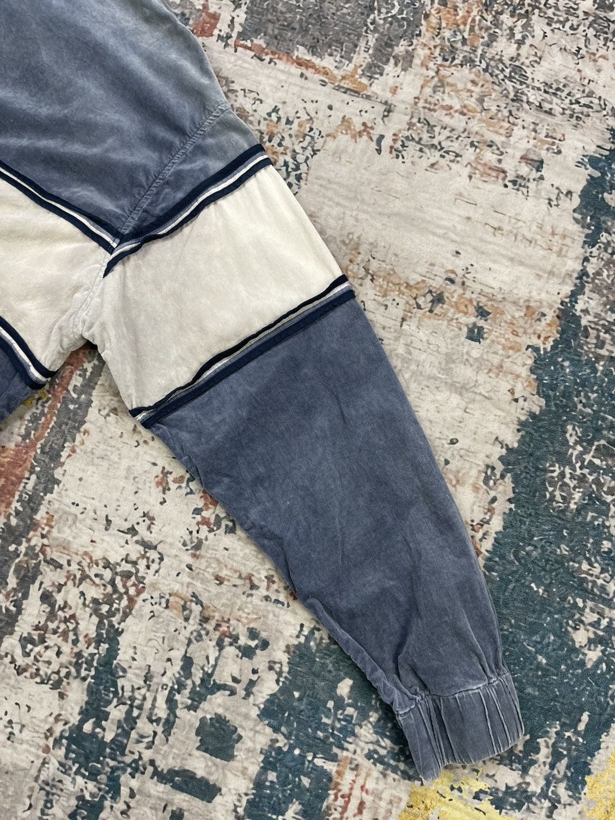 N.Hollywood Corduroy Swing Top Striped Jacket