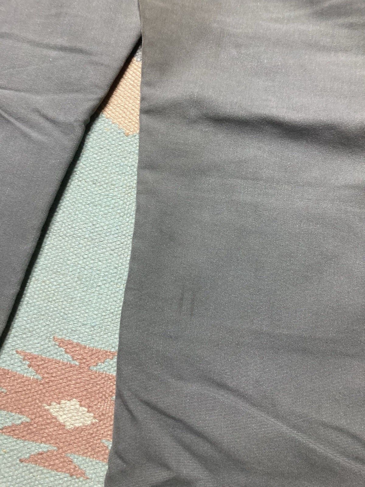 Vintage Dickies canvas carpenter pants double knee gray skater 36x33 Size US 36 / EU 52 - 9 Thumbnail