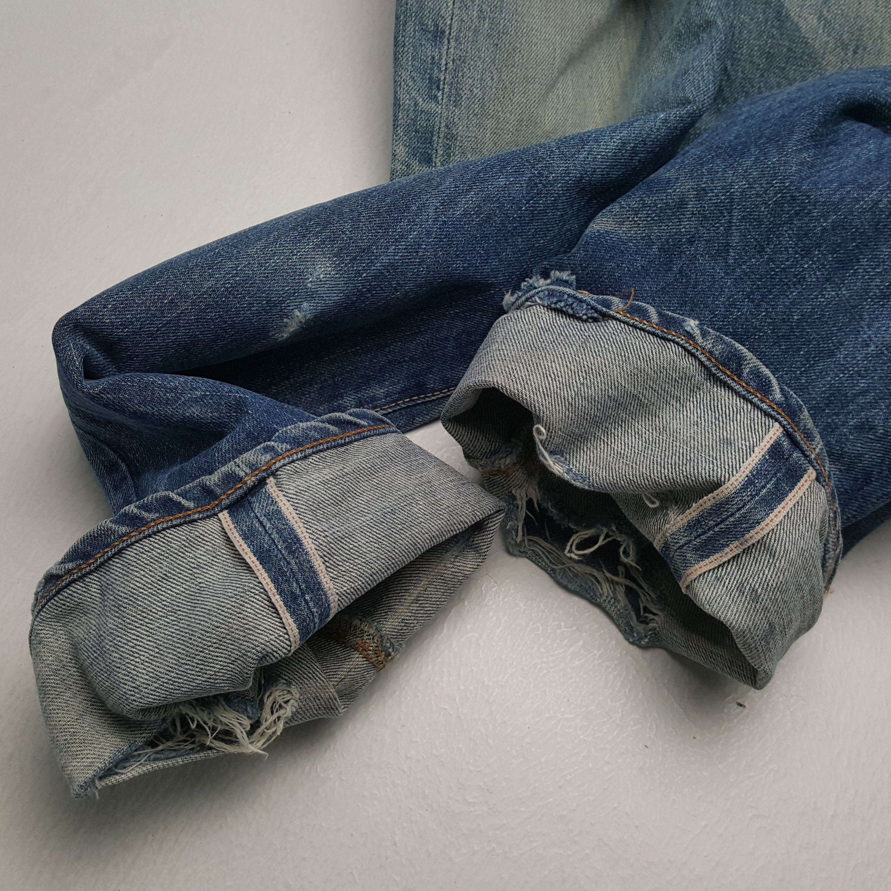 Evisu × Japanese Brand × Vintage Vintage EVIS Japanese Brand Daicock Custom Style Jeans Size US 26 / EU 42 - 12 Thumbnail