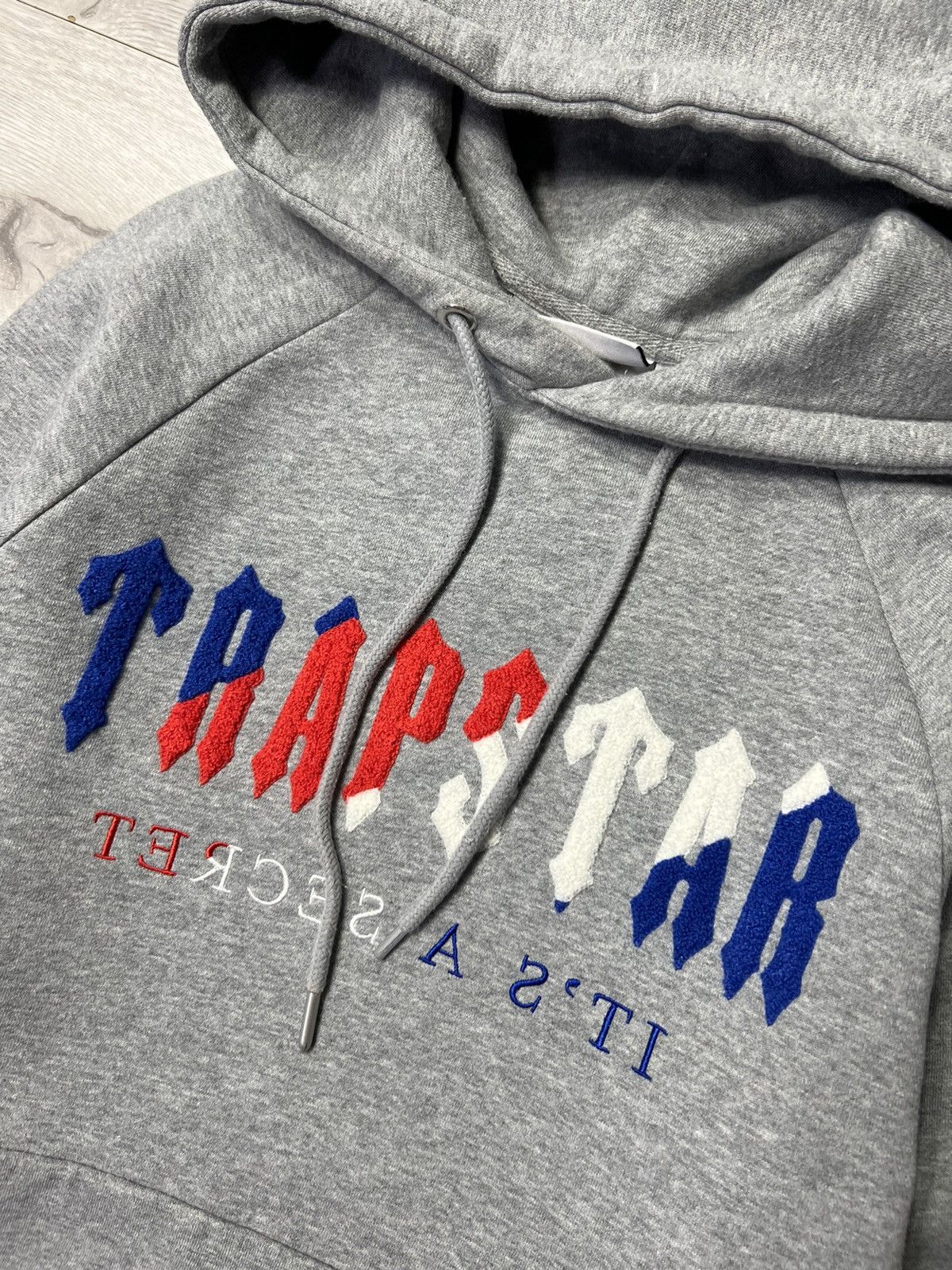 Trapstar London Rare Grey Chenille Trapstar London Tracksuit Hoodie + Pants Size US M / EU 48-50 / 2 - 5 Thumbnail