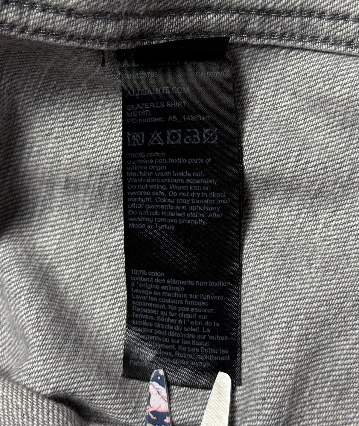 Allsaints AllSaints Glazer LS Button Up Long Sleeve Shirt Overshirt Size US S / EU 44-46 / 1 - 12 Thumbnail