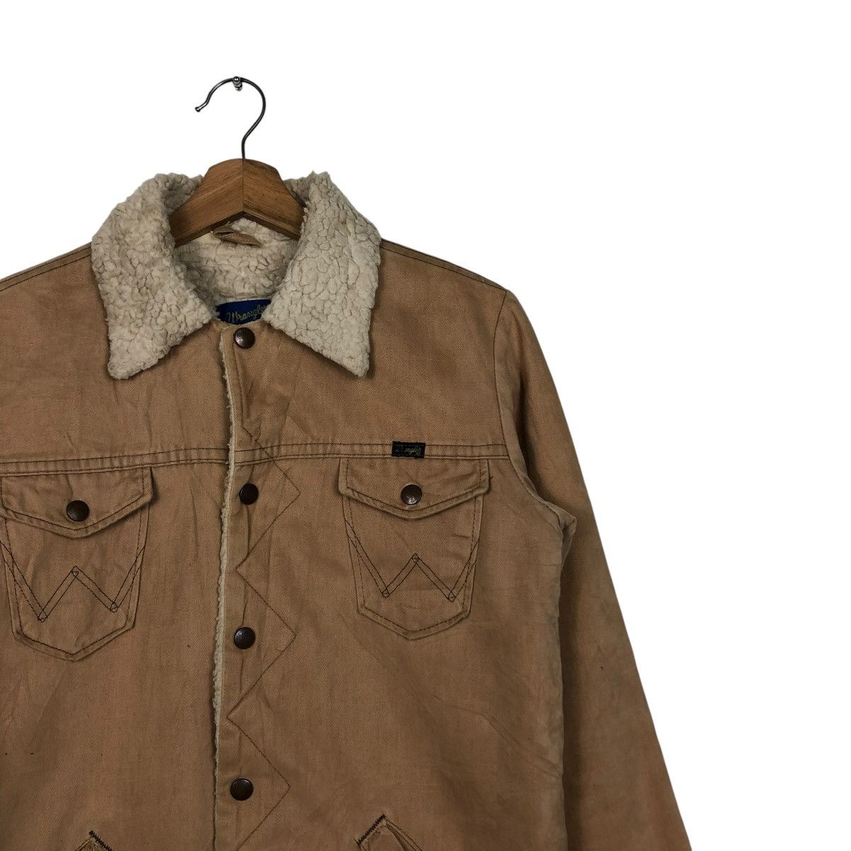 Wrangler 🔥VINTAGE CHORE JACKET WRANGLER USA PERMANENT PRESS Size US M / EU 48-50 / 2 - 8 Thumbnail