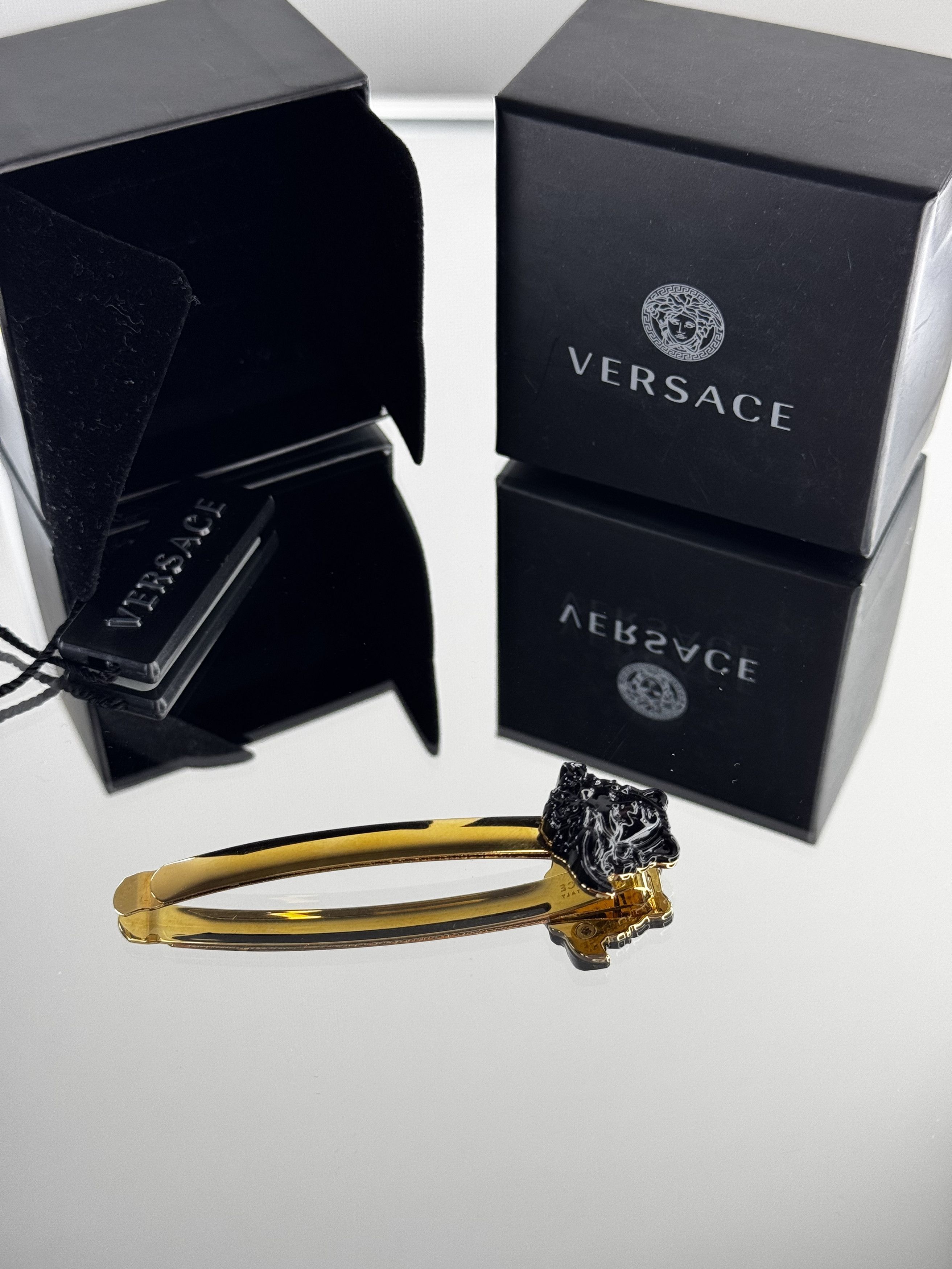Versace Medusa Hair Clip Size ONE SIZE - 6 Thumbnail