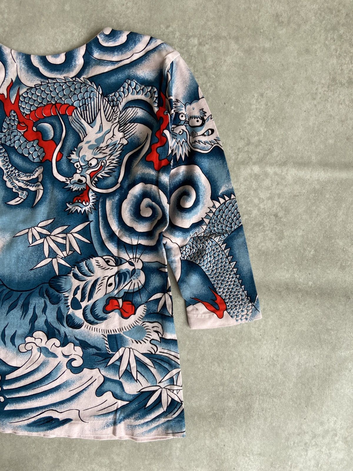 Beauty Beast × If Six Was Nine × Japanese Brand Japanese Dragon 90s AOP Raglan Kimono Dragon Style Size US M / EU 48-50 / 2 - 10 Thumbnail