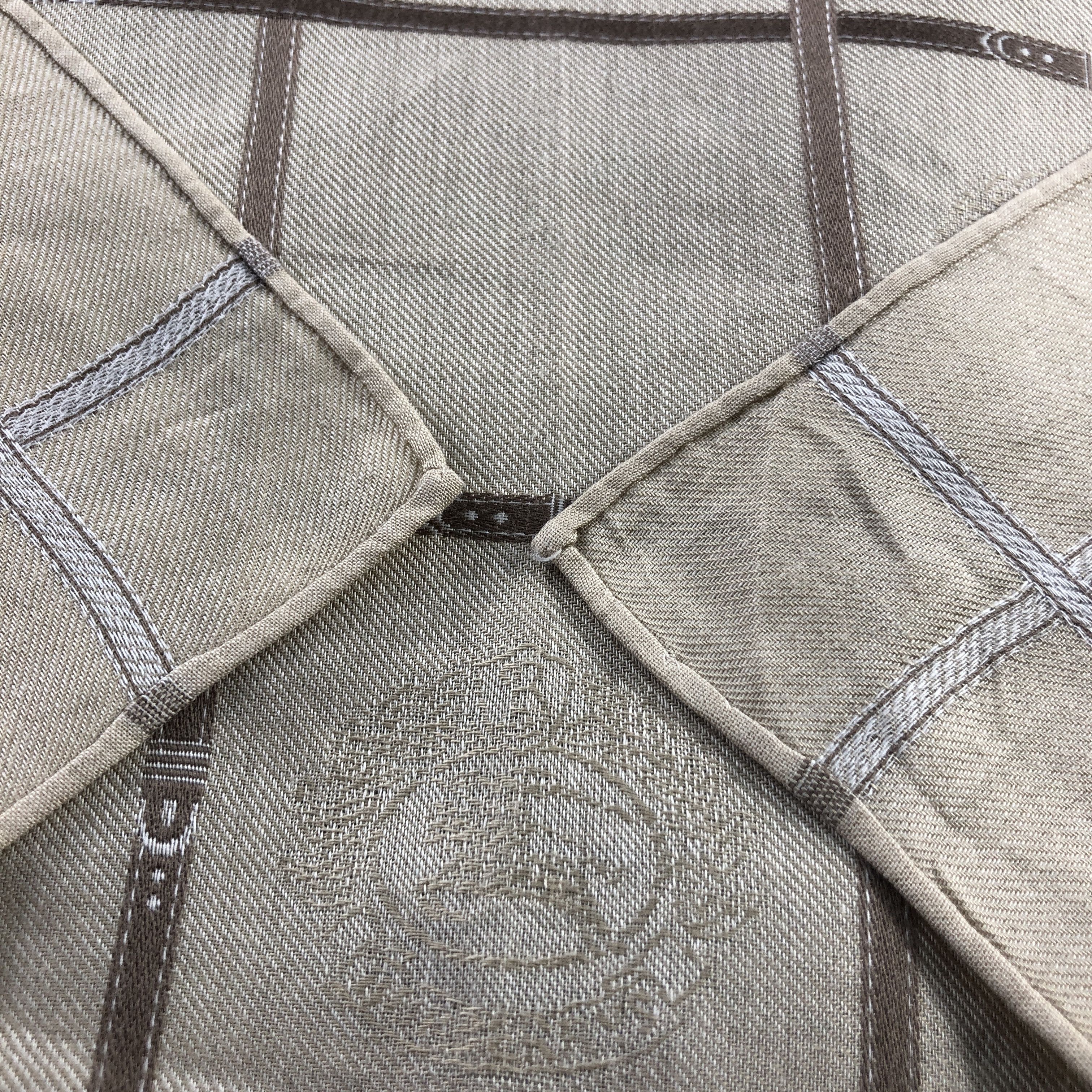 Burberry Burberry Handkerchief Neckerchief Bandana H2769 Size ONE SIZE - 5 Thumbnail