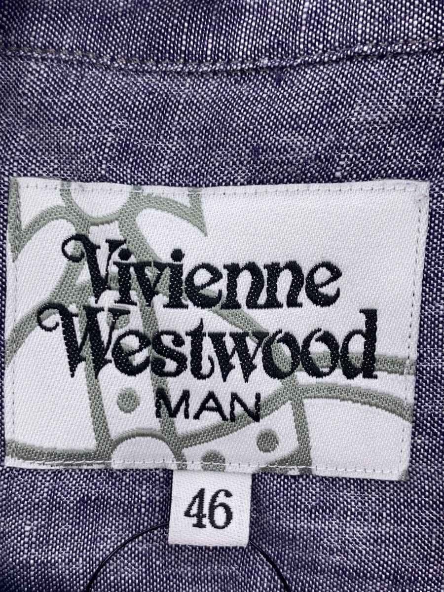 Vivienne Westwood Linen Orb Short Sleeve Button Shirt Size US S / EU 44-46 / 1 - 4 Thumbnail