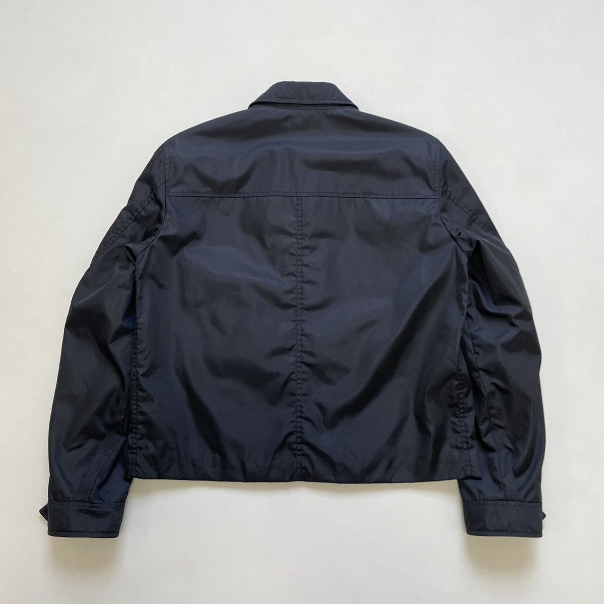 Prada Early 2000s Cropped Nylon Work Jacket Size US M / EU 48-50 / 2 - 13 Thumbnail