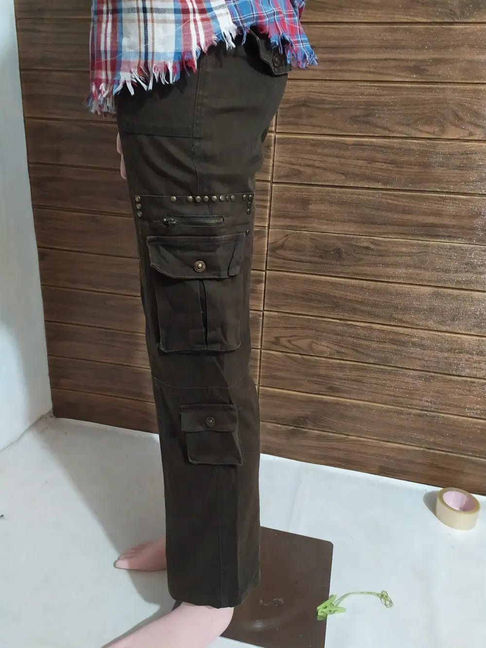 Other SFEFDEACE MULTIPOCKET TACTICAL CARGO PANTS Size US 28 / EU 44 - 11 Thumbnail