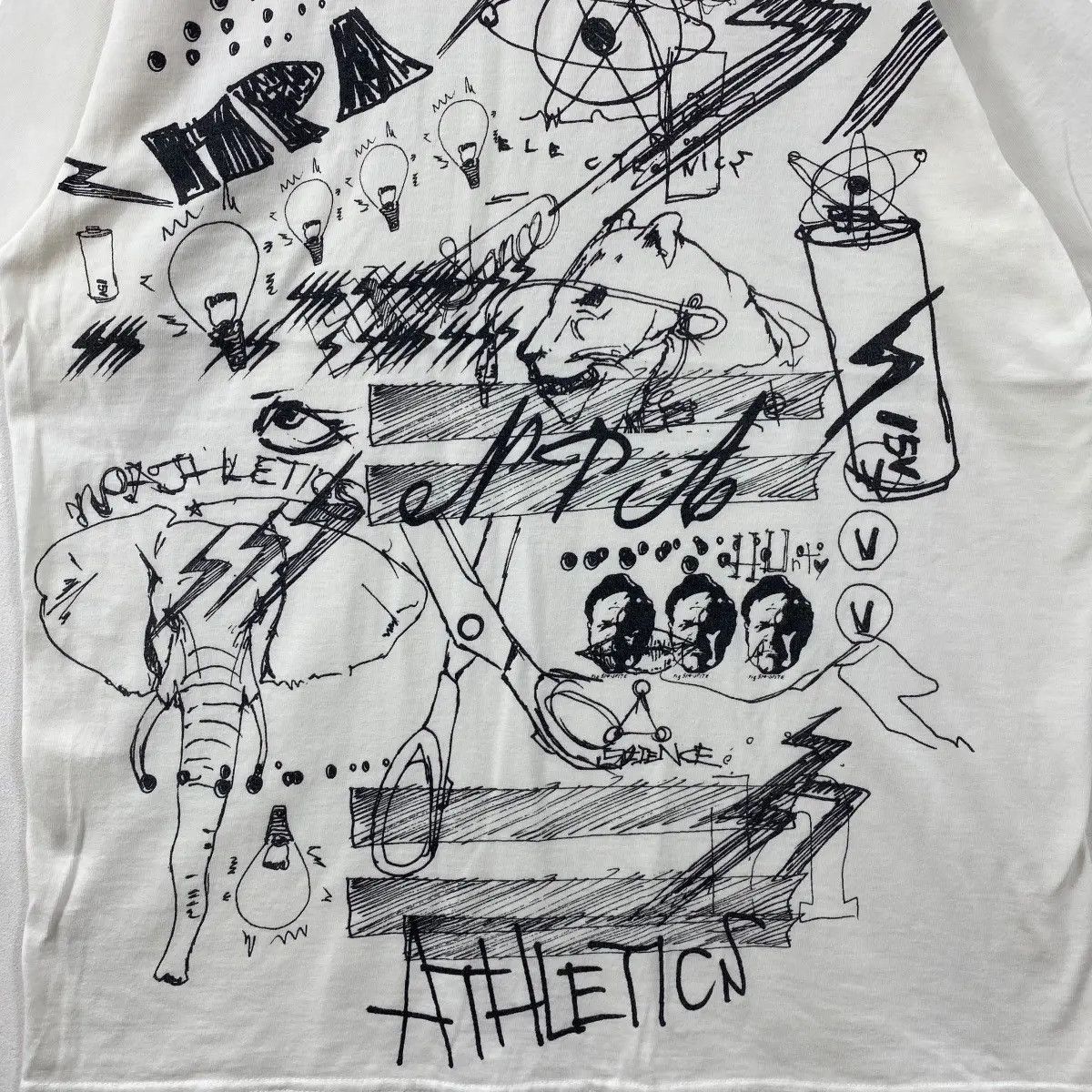 Other Vintage 00's GRAFFITI ART Graphics Design Tee Shirt Size US L / EU 52-54 / 3 - 3 Thumbnail