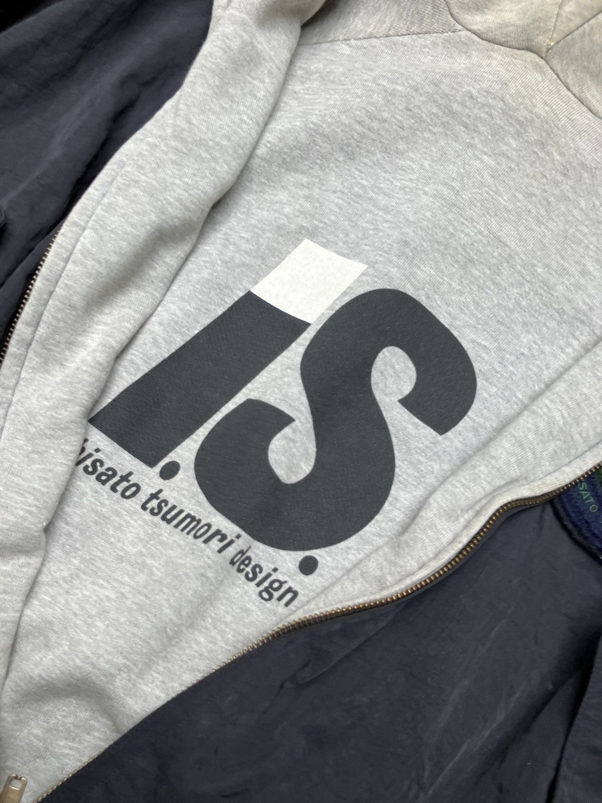 Issey Miyake × Tsumori Chisato 80s Issey Miyake Reversible Hooded Bomber Size US M / EU 48-50 / 2 - 2 Thumbnail