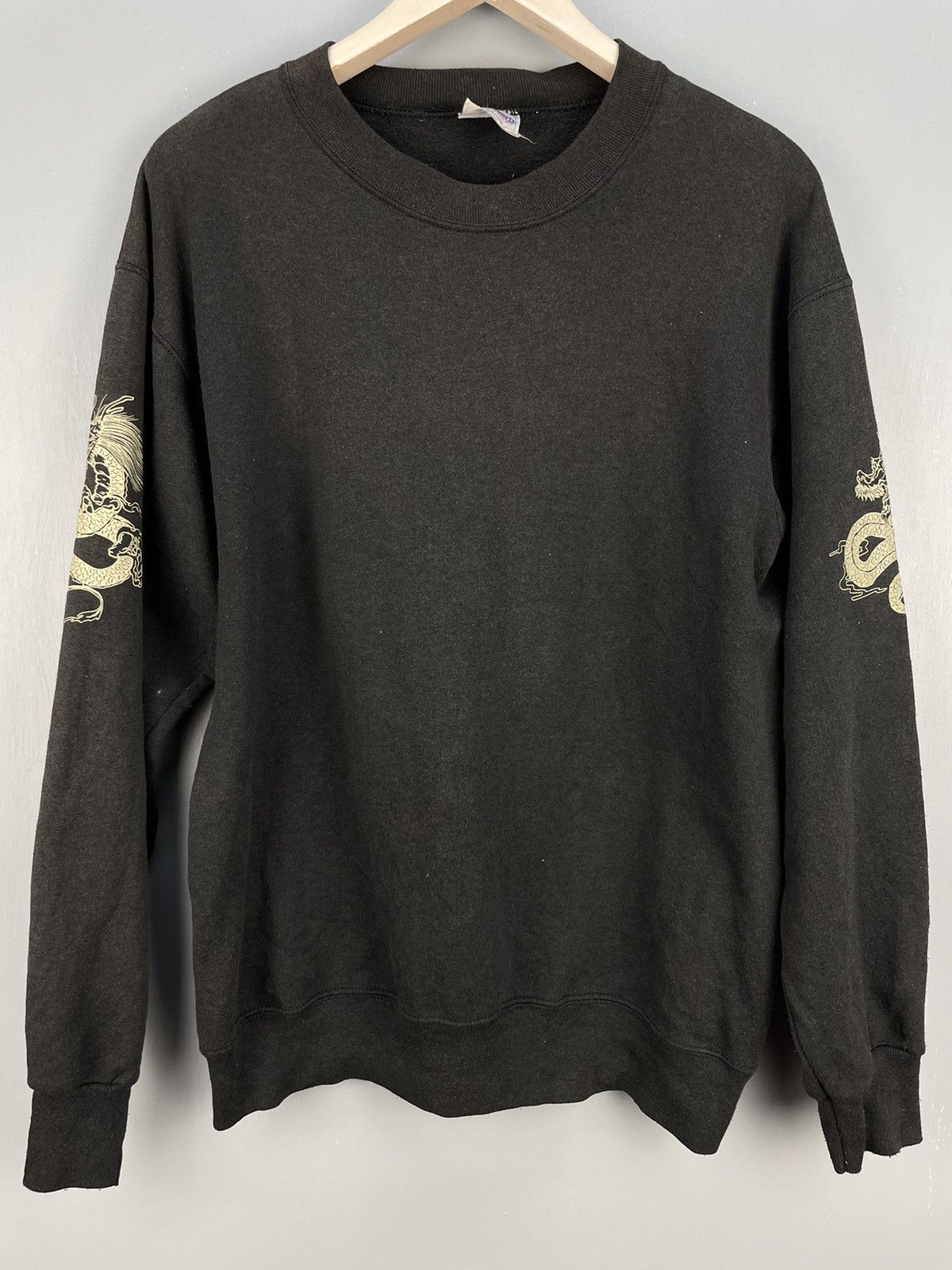 Vintage Vintage 90s Dragon 🐉 sweatshirt Size US M / EU 48-50 / 2 - 3 Thumbnail