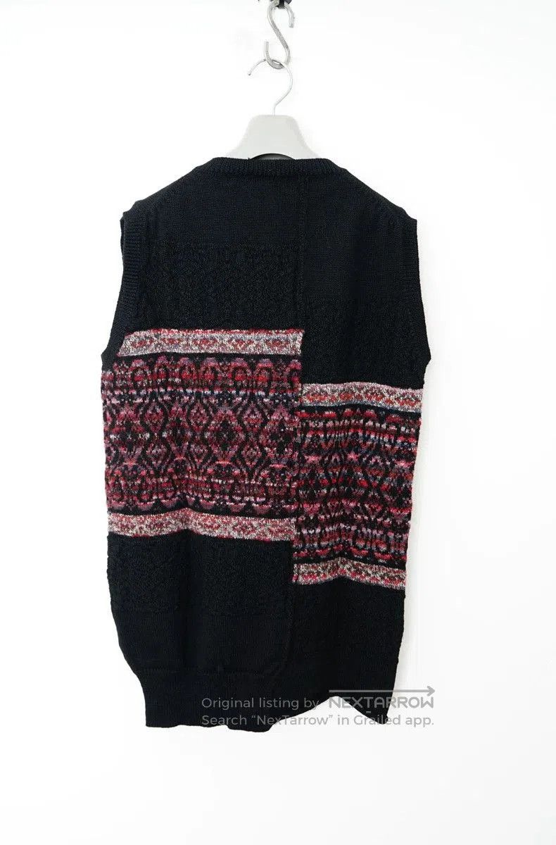 Yohji Yamamoto Yohji Yamamoto Vintage Knit Paneled Vest Size US M / EU 48-50 / 2 - 6 Thumbnail
