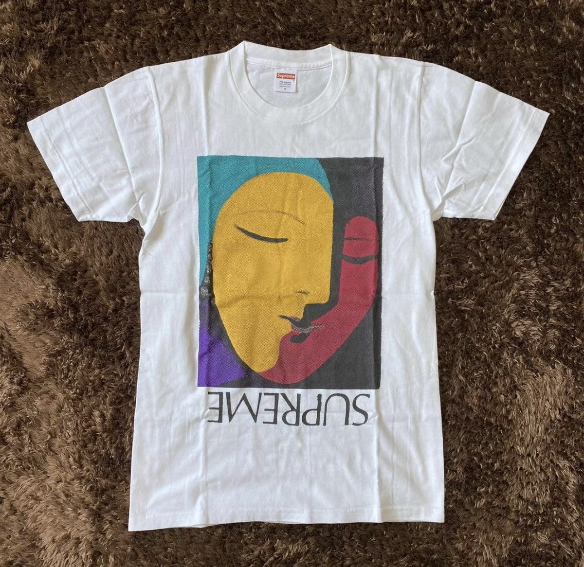 Supreme Supreme Abstract Tee T-shirt White Size US S / EU 44-46 / 1 - 1 Thumbnail