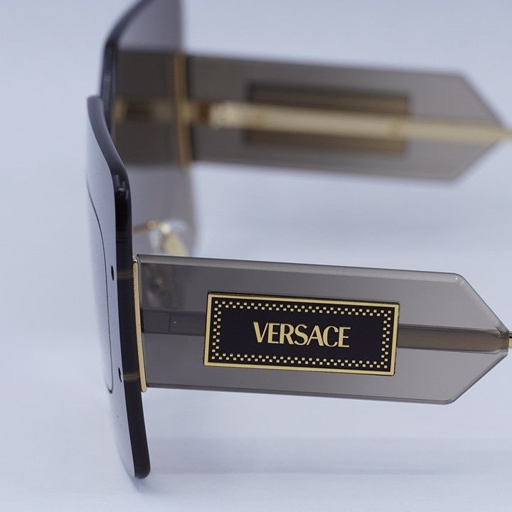 Versace Versace VE2277 10026I Sunglasses Light Transparent Brown Size ONE SIZE - 3 Thumbnail