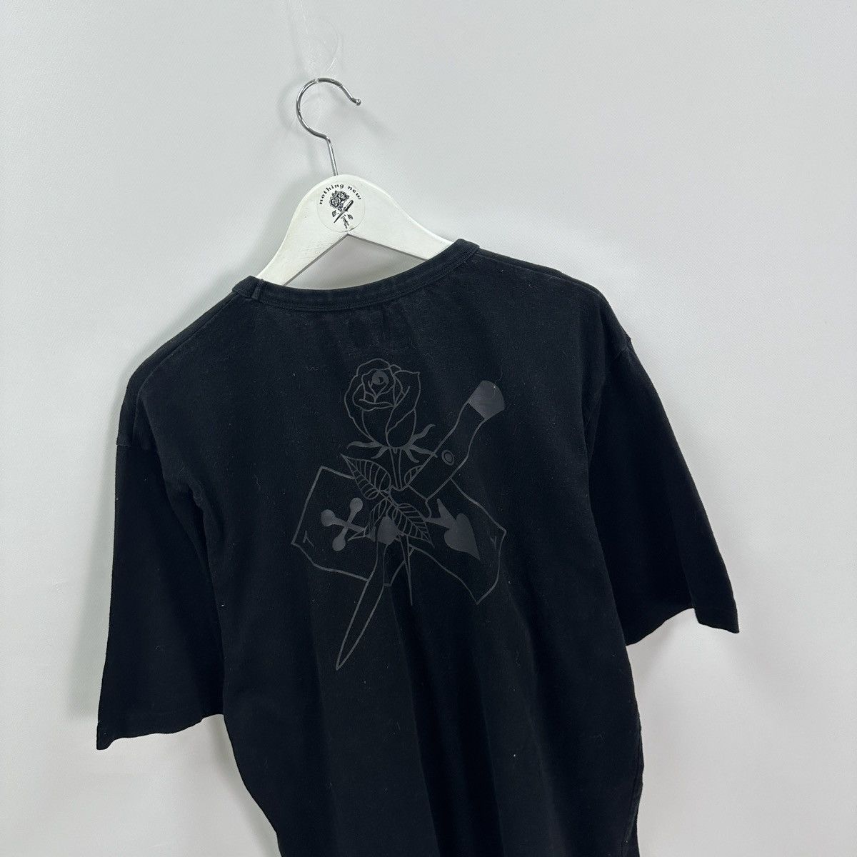 Edwin Vintage 00s Edwin Embroidered logo tee y2k Japan Skull Knife Size US M / EU 48-50 / 2 - 2 Thumbnail