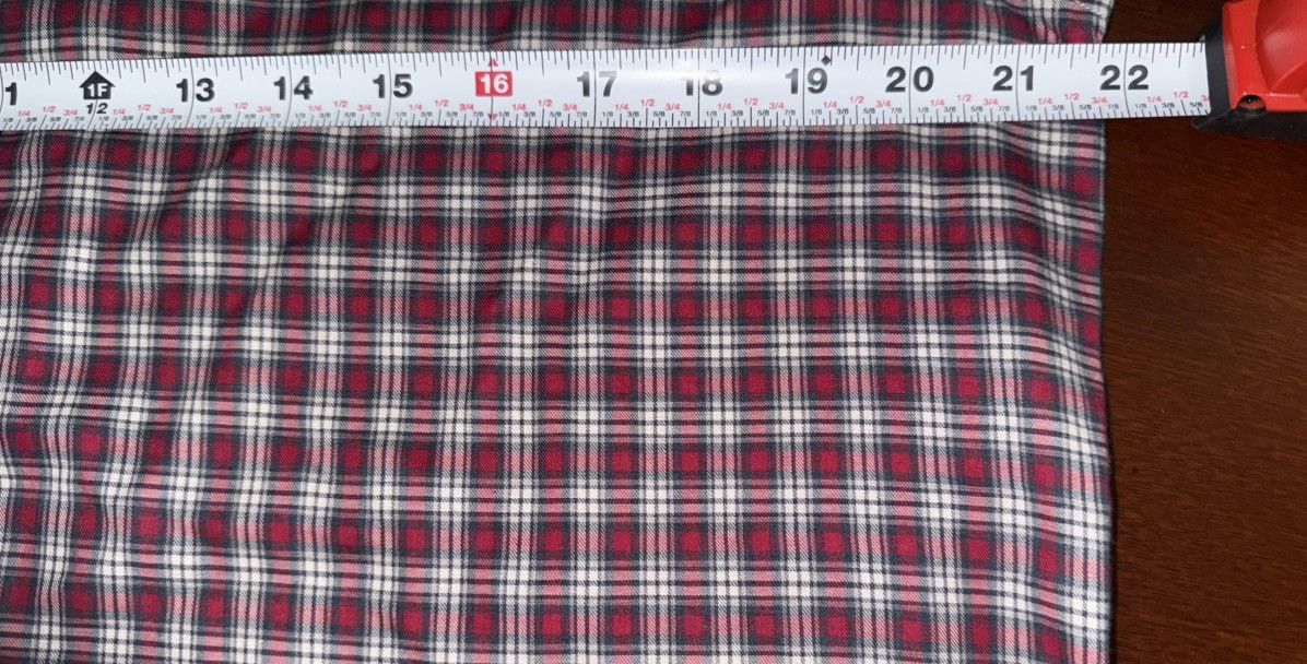 Eton ETON Men's Contemporary Red Plaid Dress Shirt Size L 16x35 Size US L / EU 52-54 / 3 - 3 Thumbnail