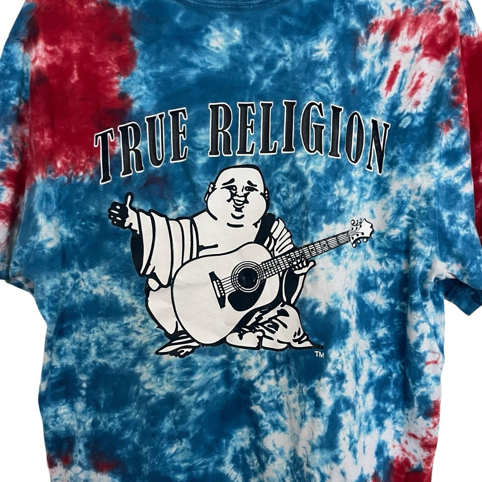 True Religion True Religion | World Tour Tie Dyed Buddha T Shirt Size US M / EU 48-50 / 2 - 5 Thumbnail