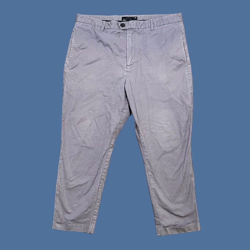 Tavik Tavik Pants Adult 36 x 24.5 Gray Chino Men Bottoms Slimming Straight Front Zip Pockets Casual Regular 36 in Inseam 24.5" Mens Size US 36 / EU 52 - 1 Thumbnail