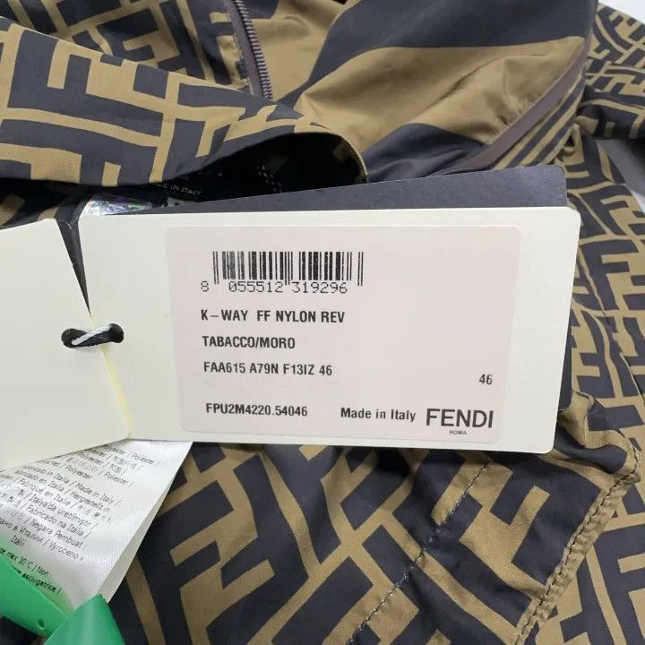 Fendi Fendi Reversible Logo Hoodie Jacket for Men -2507 Size US M / EU 48-50 / 2 - 5 Thumbnail