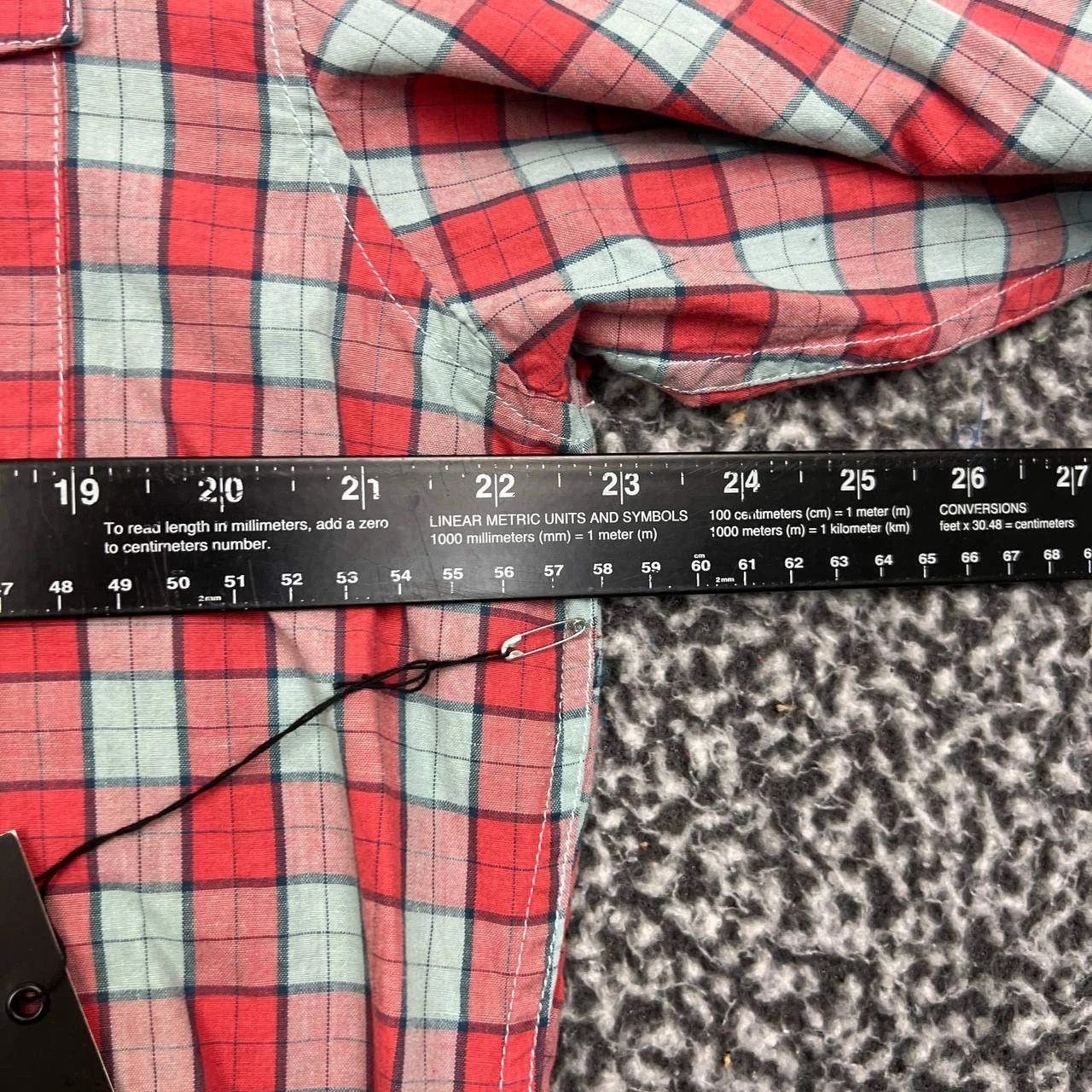 Imperial Imperial Motion Shirt Men Plaid Flannel Button Up XL Size US XL / EU 56 / 4 - 5 Thumbnail