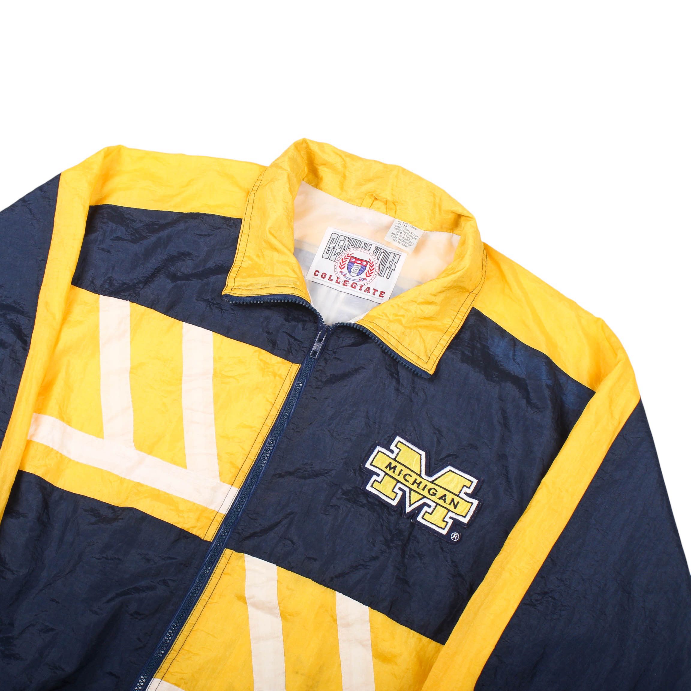 NCAA Michigan Wolverines Jacket NCAA College 90s Windbreaker Size US M / EU 48-50 / 2 - 8 Thumbnail