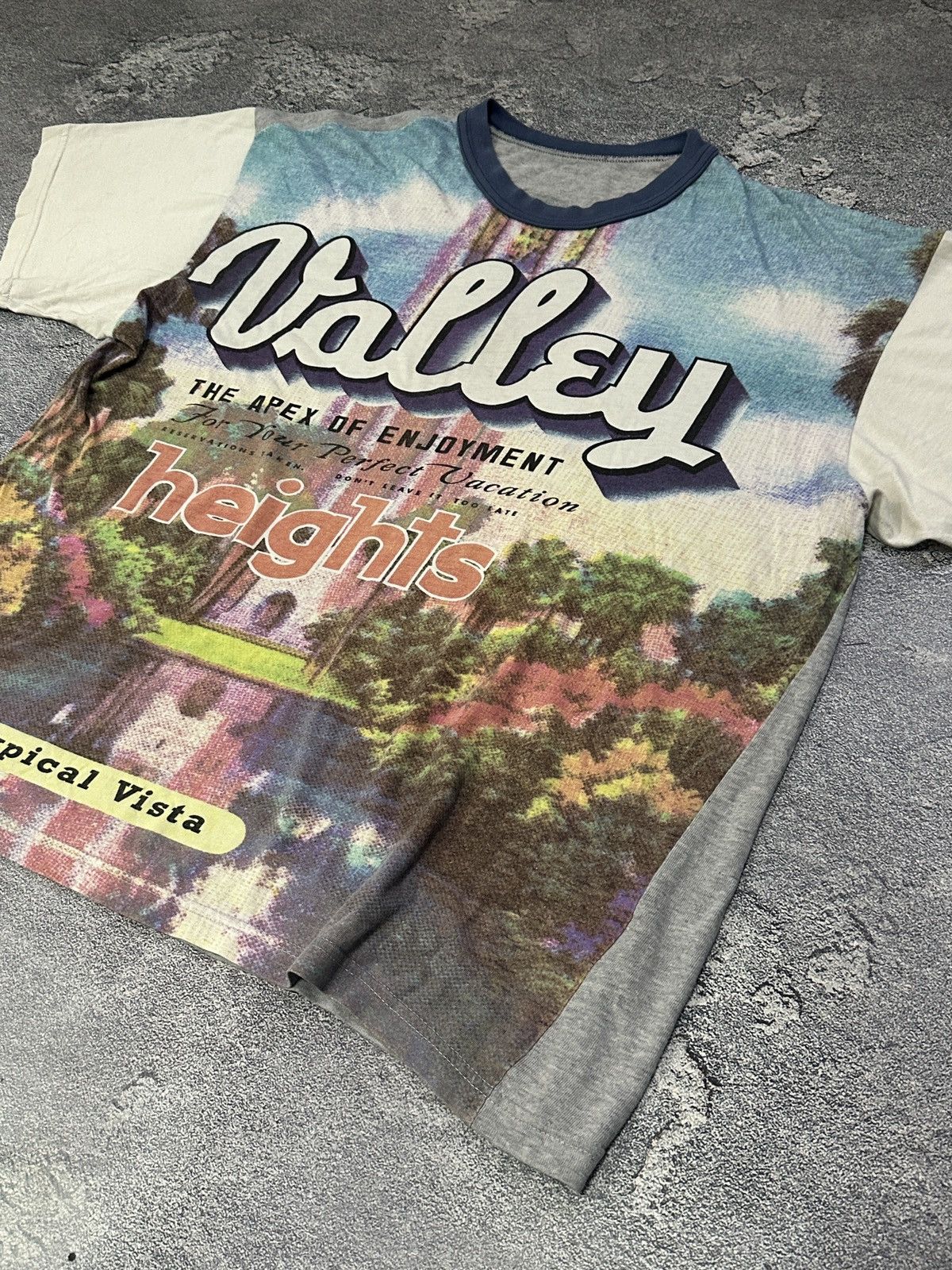 Diesel Vintage Diesel Valley Heights Graphic T-Shirt L Y2K Cyber Size US L / EU 52-54 / 3 - 3 Thumbnail